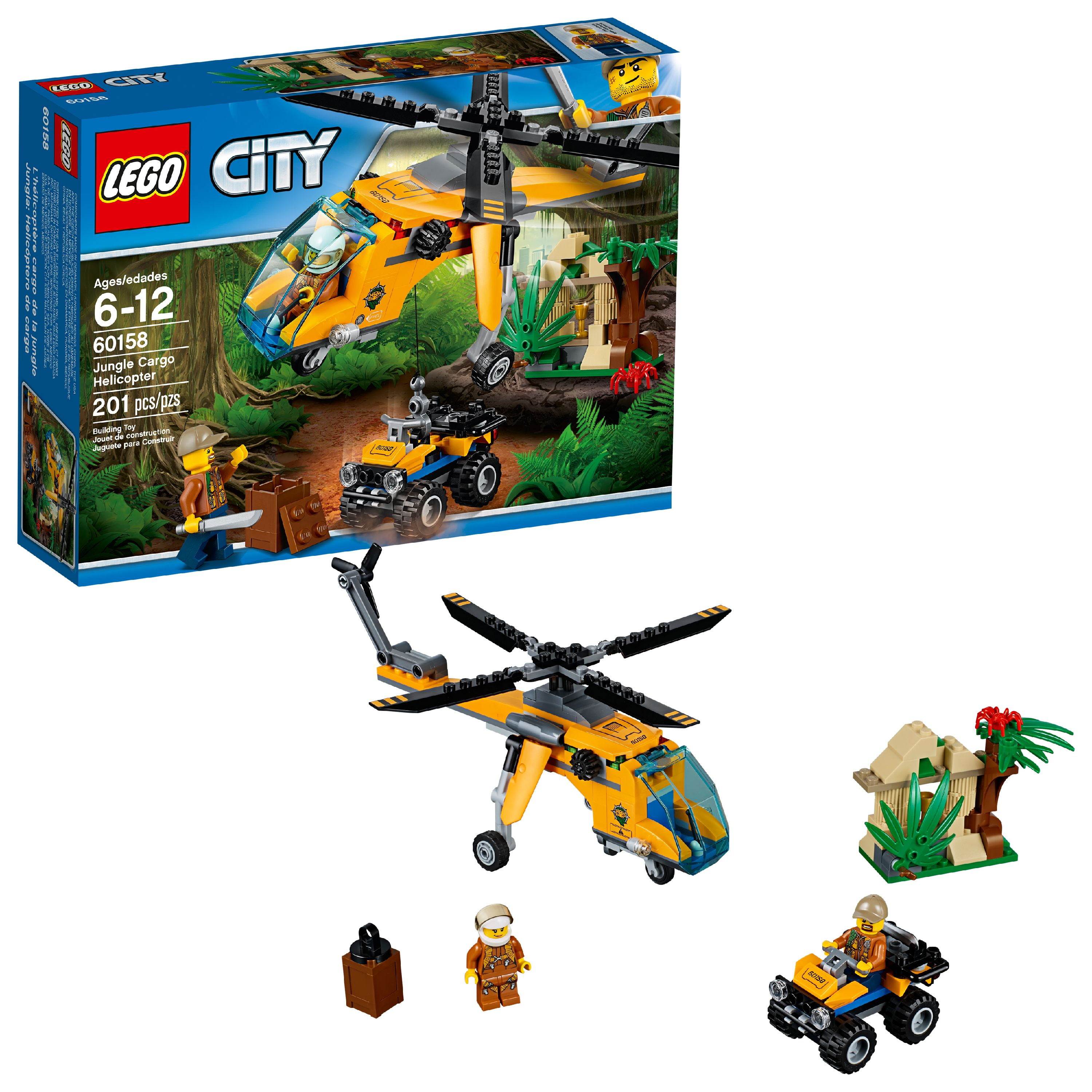 LEGO City Jungle Explorers Jungle Cargo Helicopter 60158