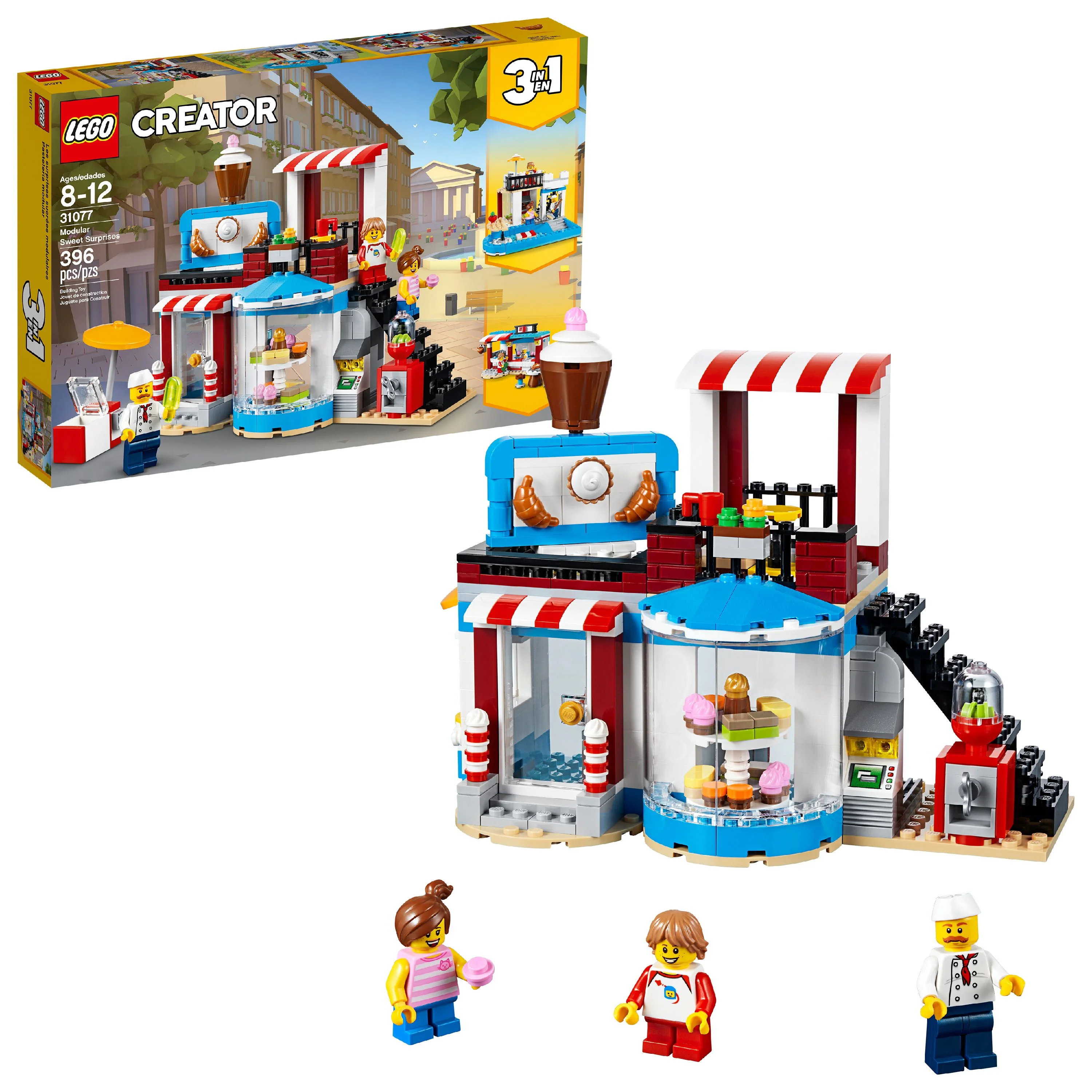 LEGO Creator 3in1 Modular Sweet Surprises 31077 (396 Pieces)