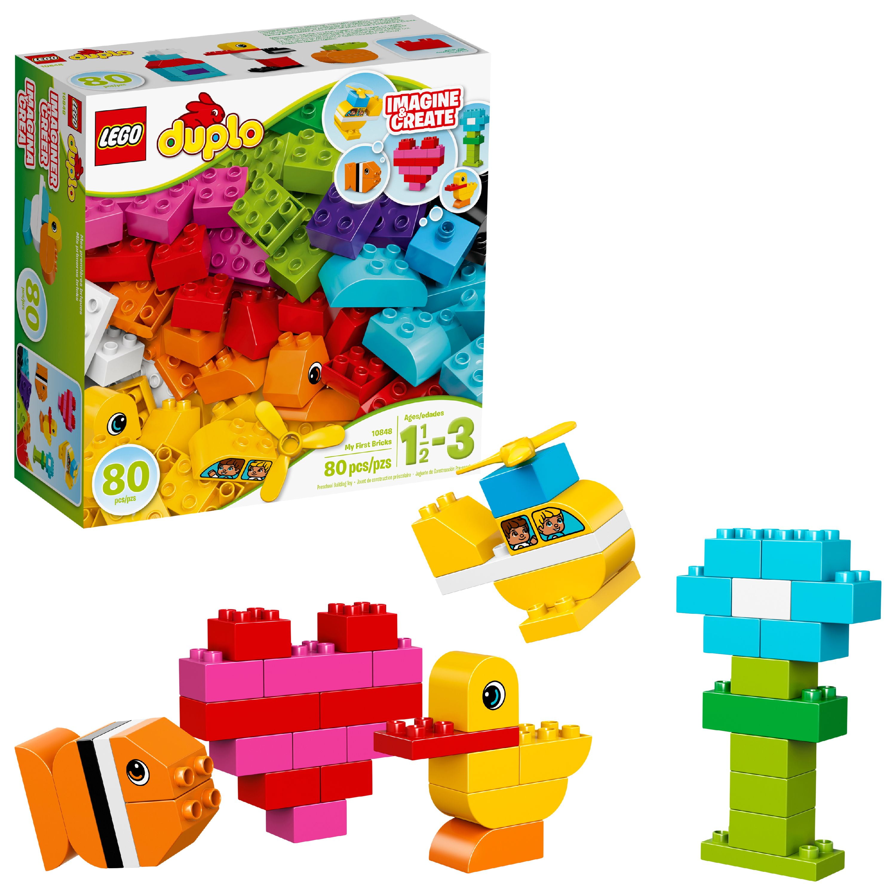 LEGO DUPLO My First Bricks 10848 Building Set (80 Pieces)