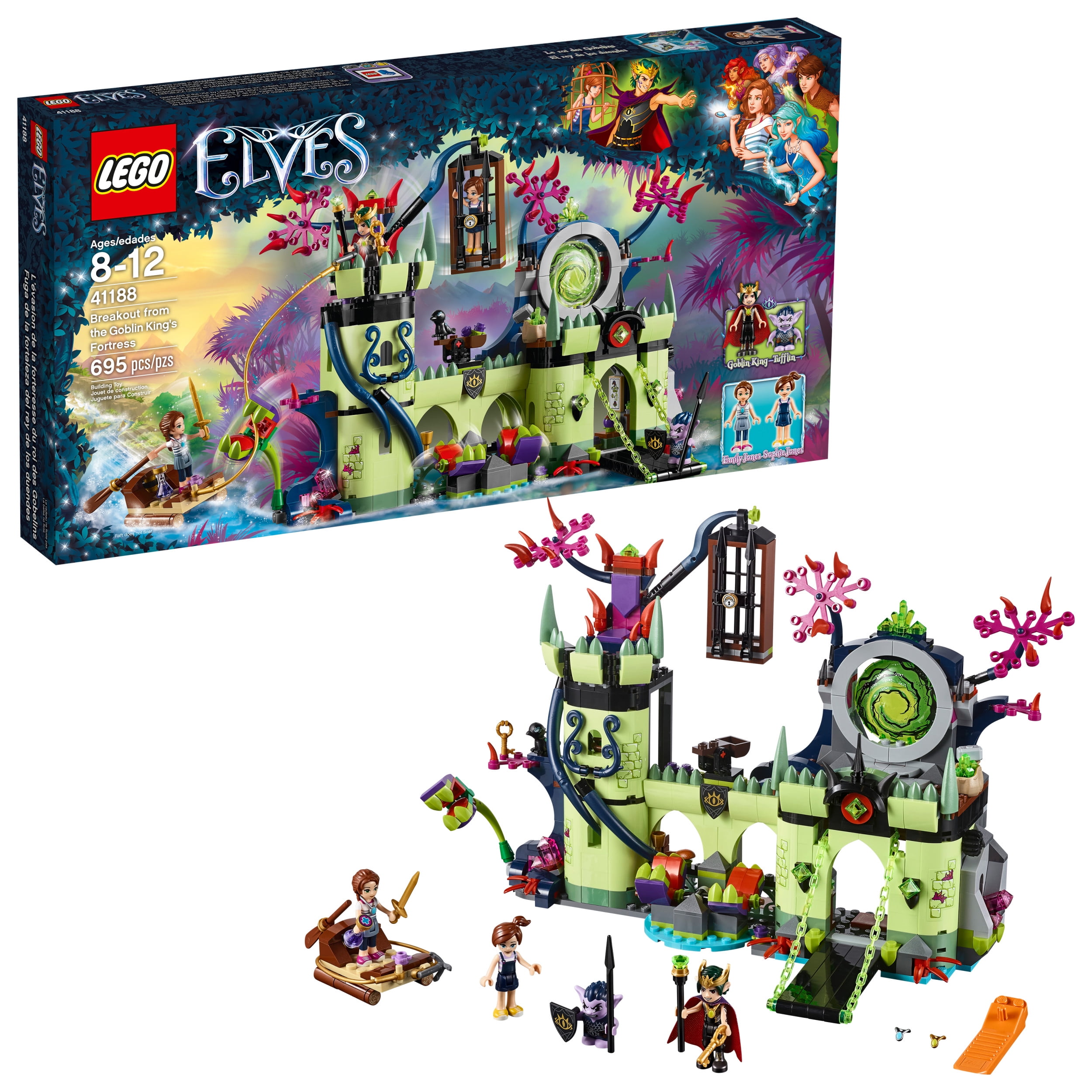LEGO Elves Breakout from the Goblin King's Fortress 41188