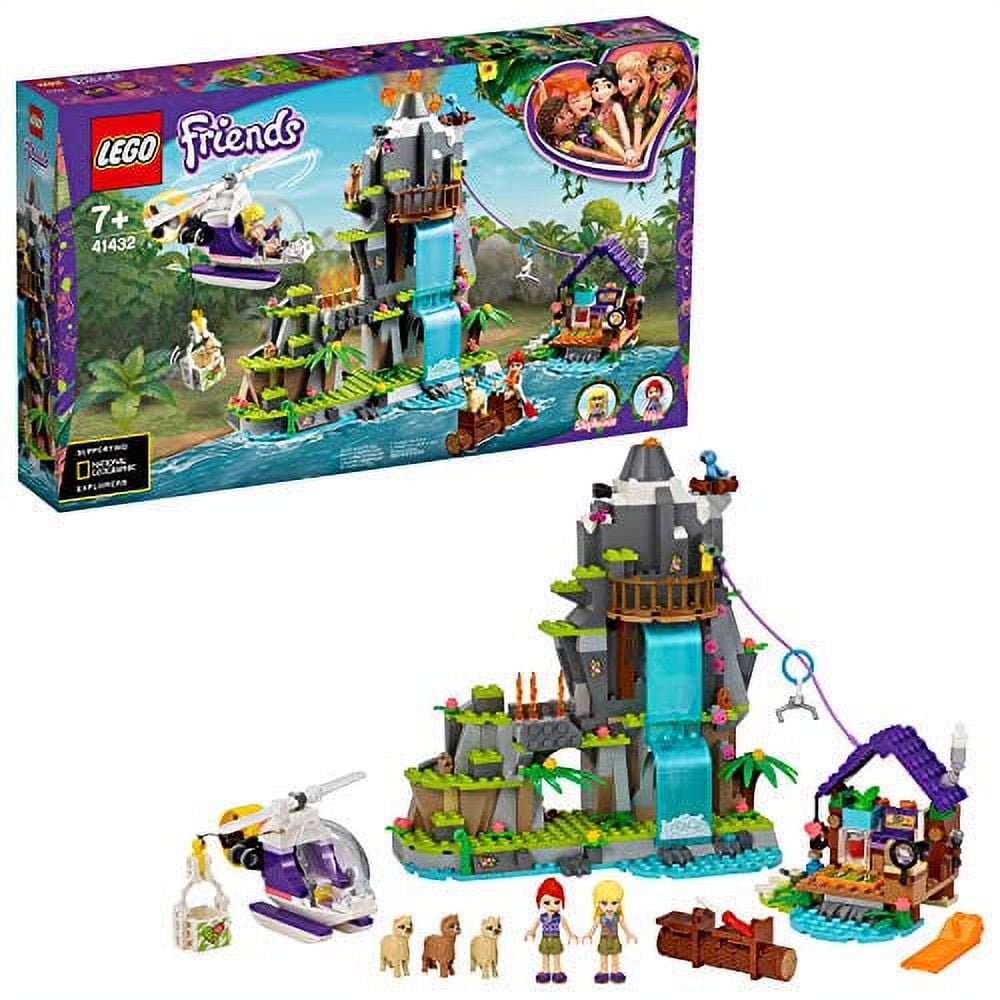 LEGO Friends Alpaca Mountain Jungle Rescue Exciting Building Toy for Creative Fun 41432, Age: 7 Years and Up