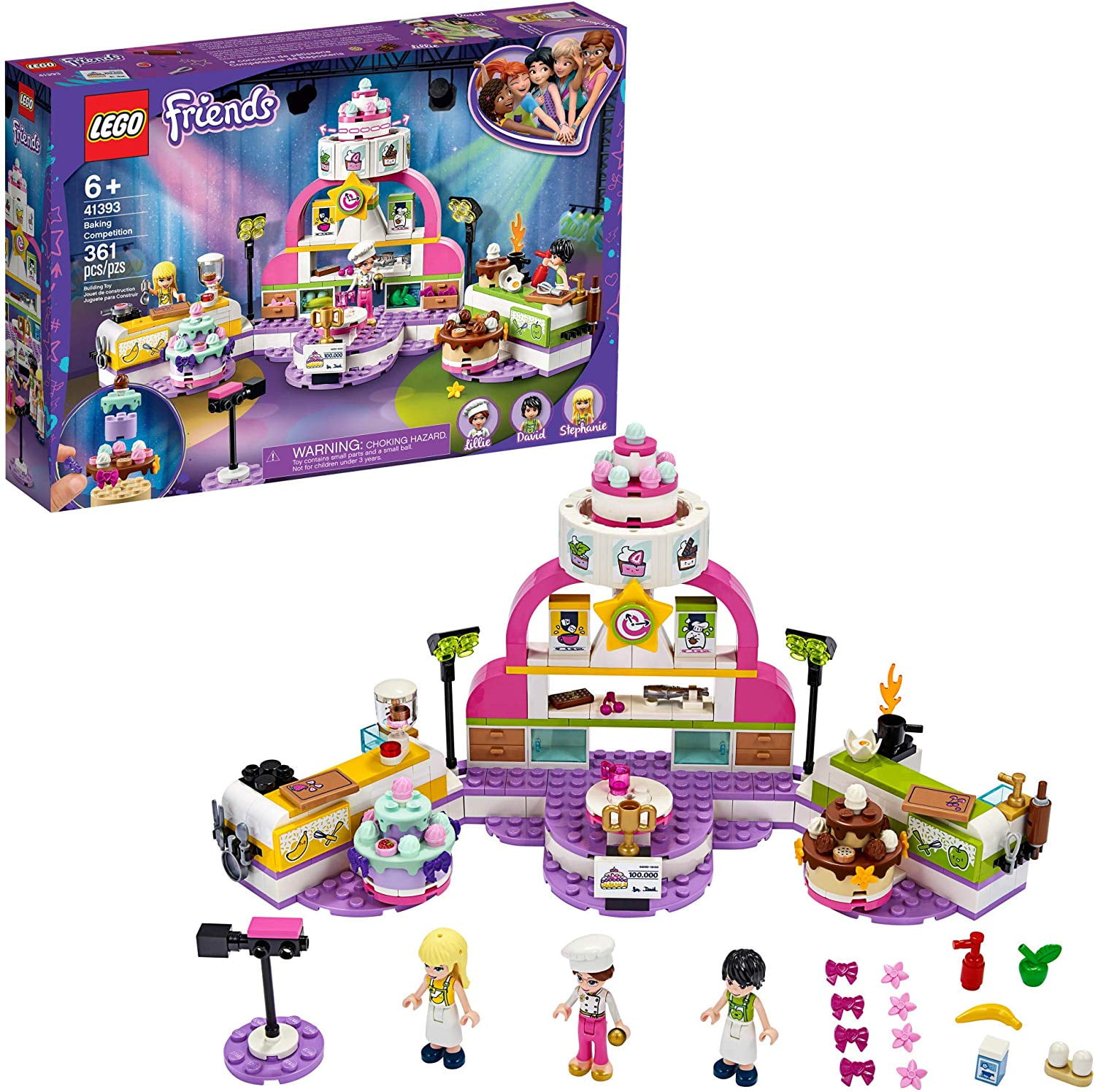 LEGO Friends Baking Competition 41393, New 2020 (361 Pieces)