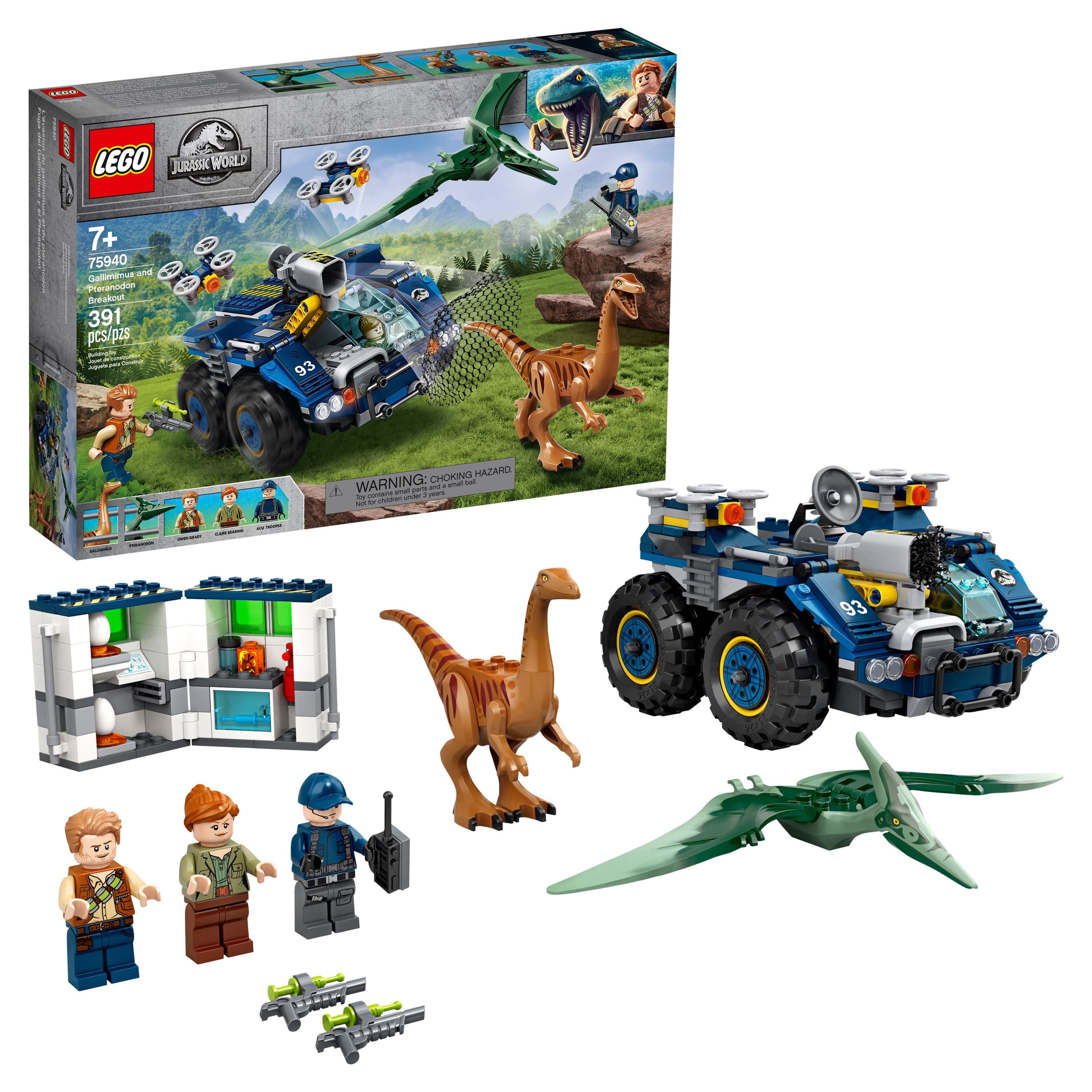 LEGO Jurassic World - Galliminimus and Pteranodon Breakout