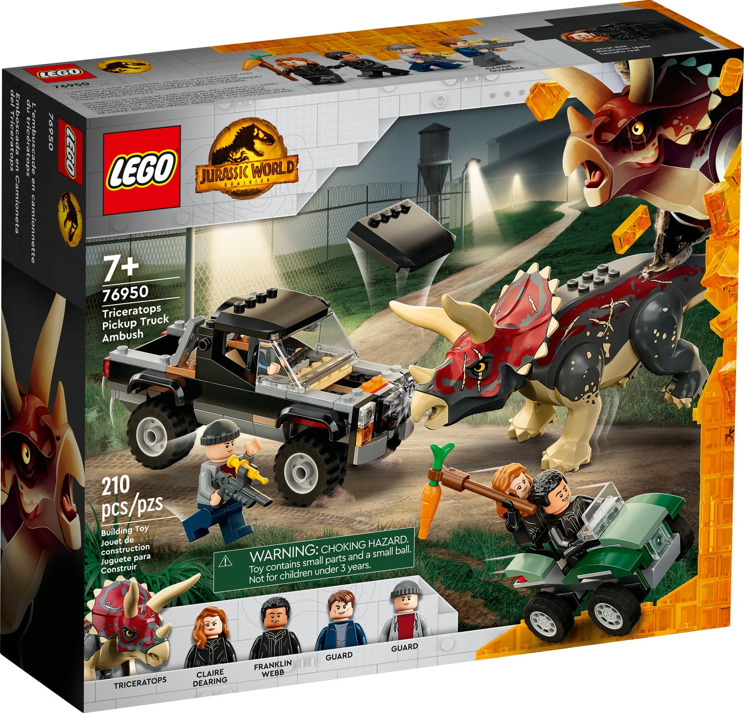 LEGO Jurassic World - T. Rex & Atrociraptor Dinosaur Breakout