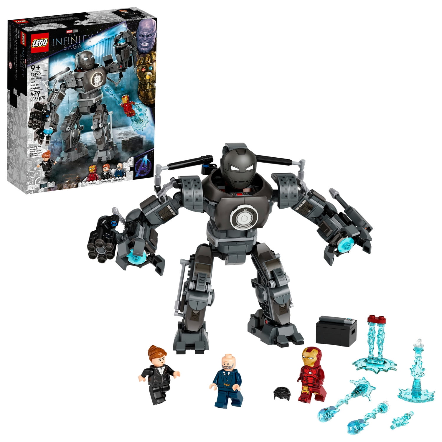 LEGO® Marvel Iron Man: Iron Monger Mayhem 76190