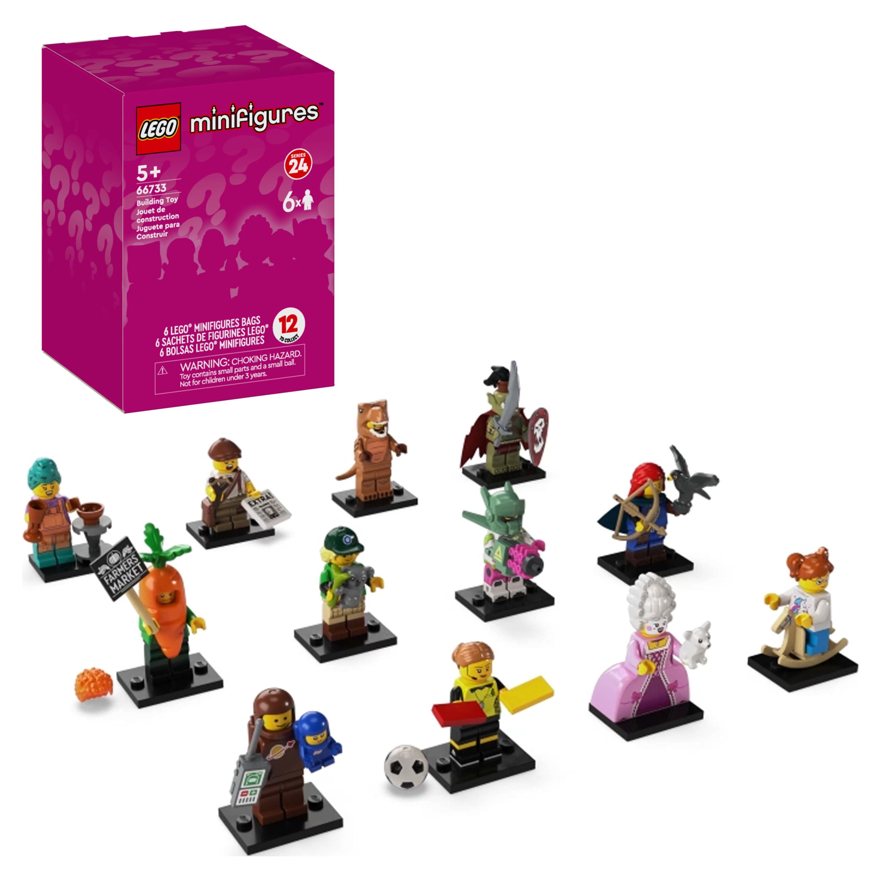 LEGO Minifigures Series 24 6-Pack 66733 Building Toy Set