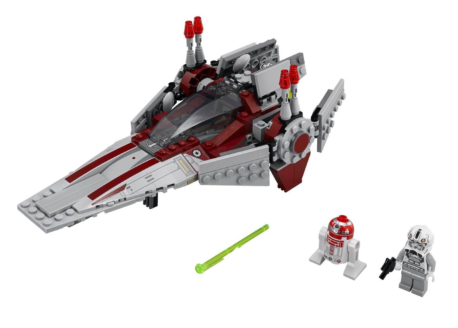 LEGO® Star Wars? Revenge of the Sith V-Wing Starfighter w/ 2 Minifigures | 75039