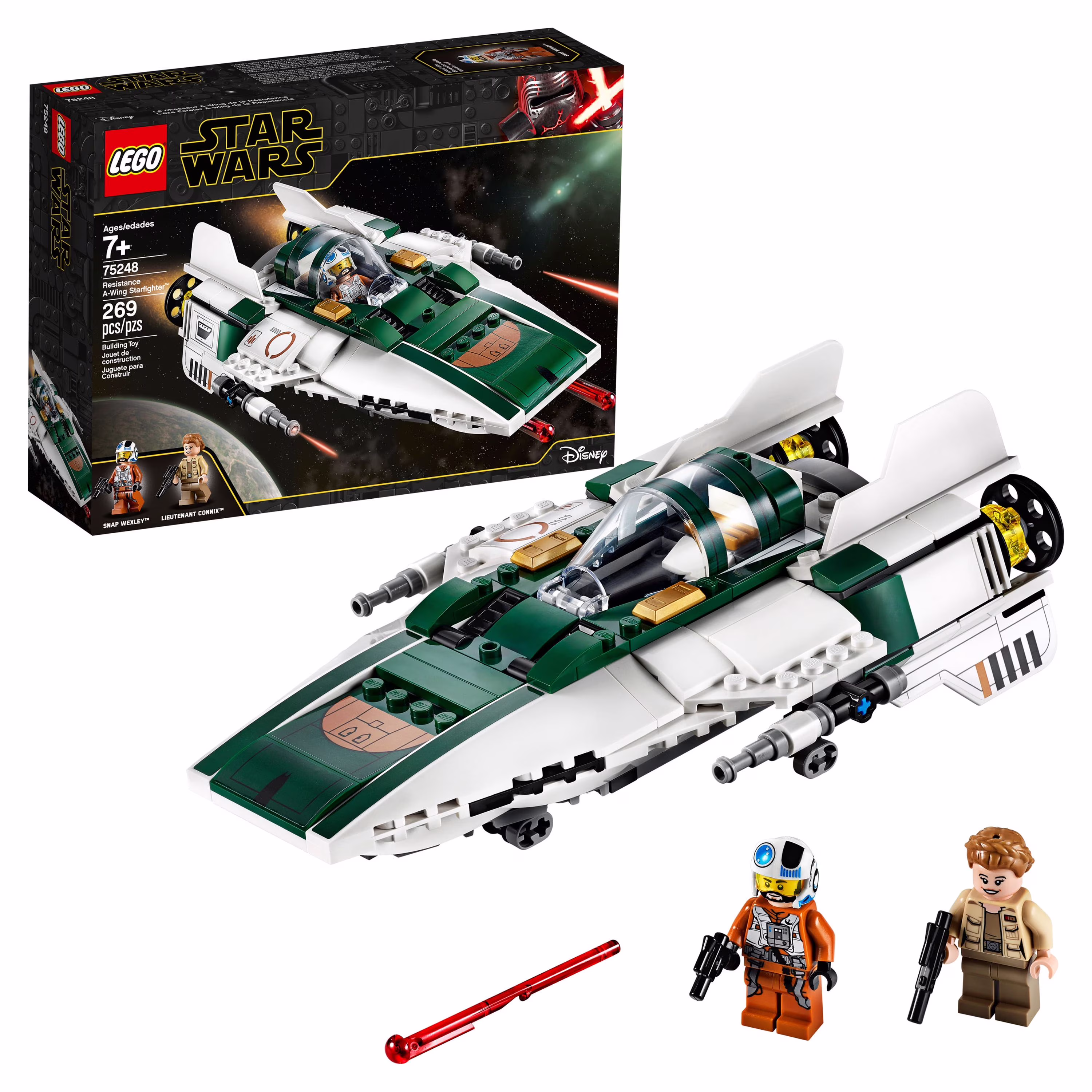 LEGO Star Wars: The Rise of Skywalker Resistance Building Kit 269 Pieces