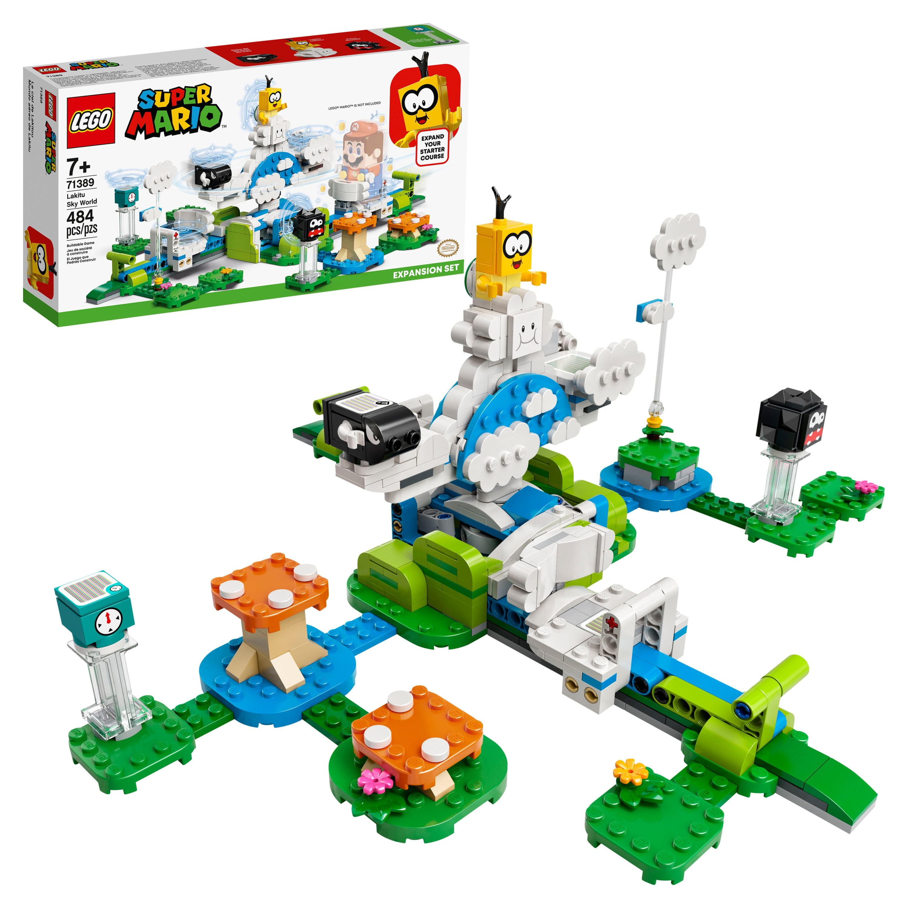 LEGO® Super Mario 71389 Lakitu Sky World Expansion Set, New 2021 (484 Pieces)