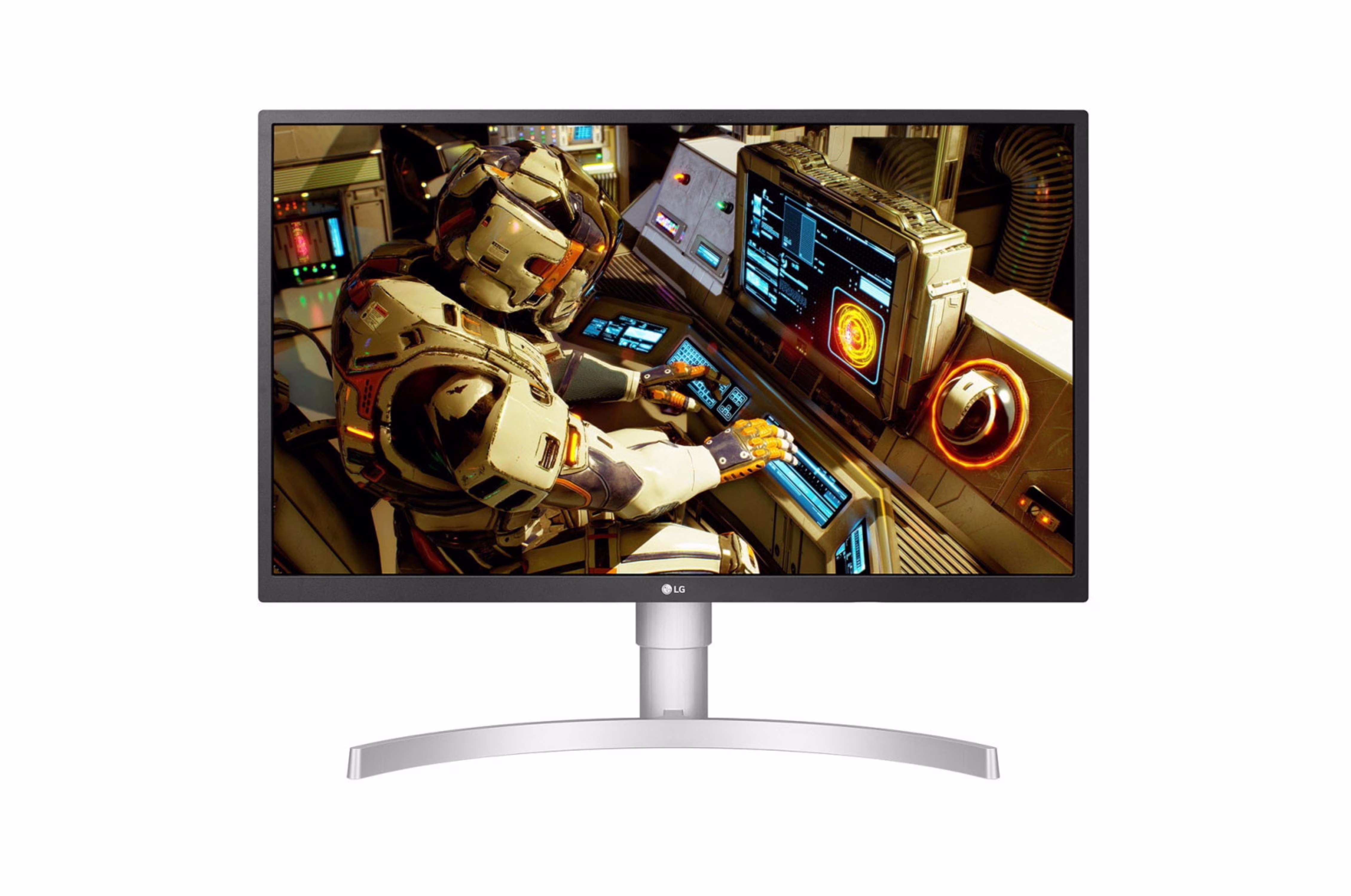 LG 27" 2160p IPS FreeSync Computer Monitor, Silver, 27UL550-W.AUS