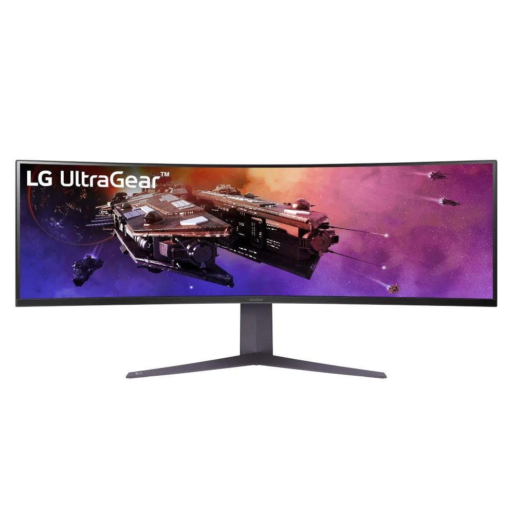 LG 45" UltraGear™ QHD 1ms 200Hz Curved Gaming Monitor with USB Type-C™ - 45GR75DC-B