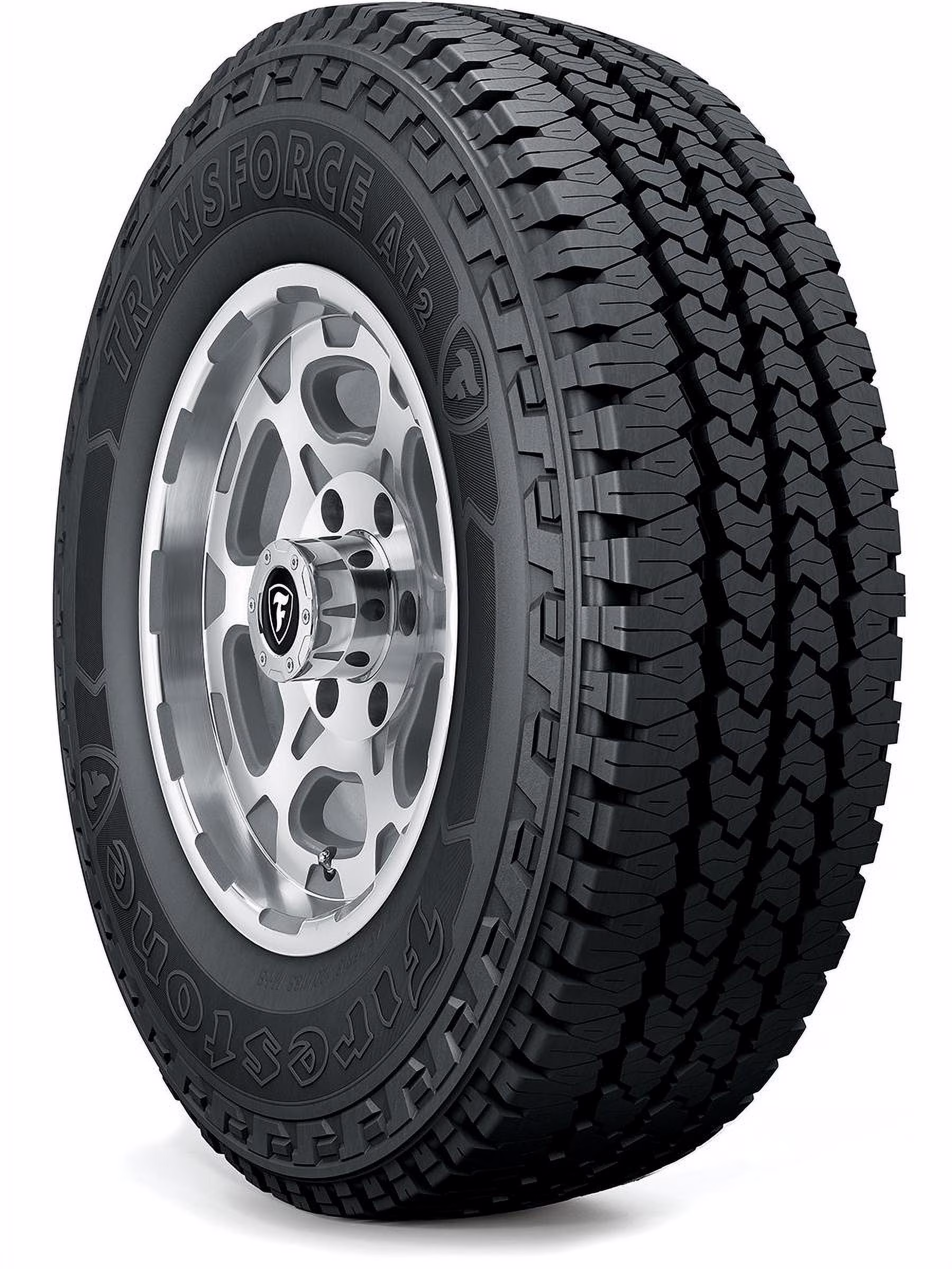 LT245/75R16 Firestone Transforce AT2 120R LRE Black Wall Tire