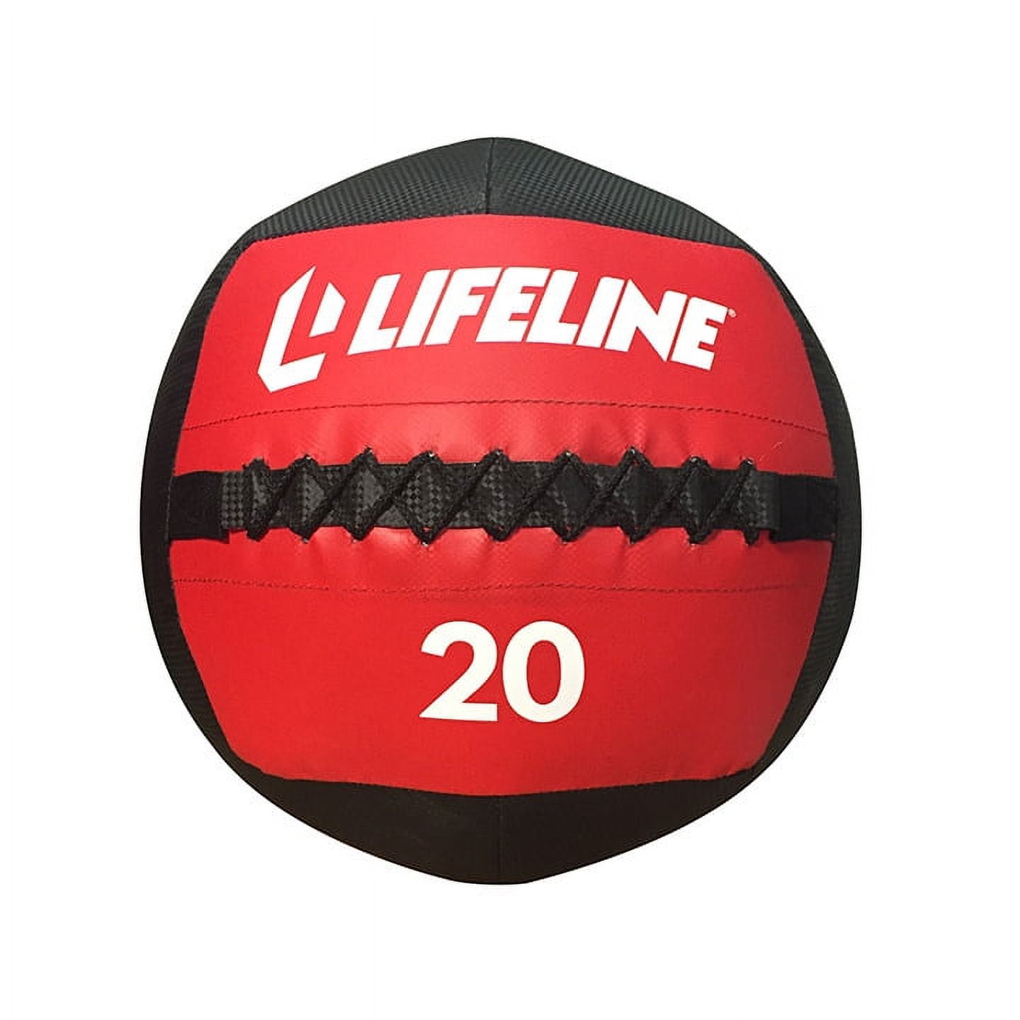 Lifeline Fitness Wall Ball for Improved Balance, Coordination and Stability - 20lbs.