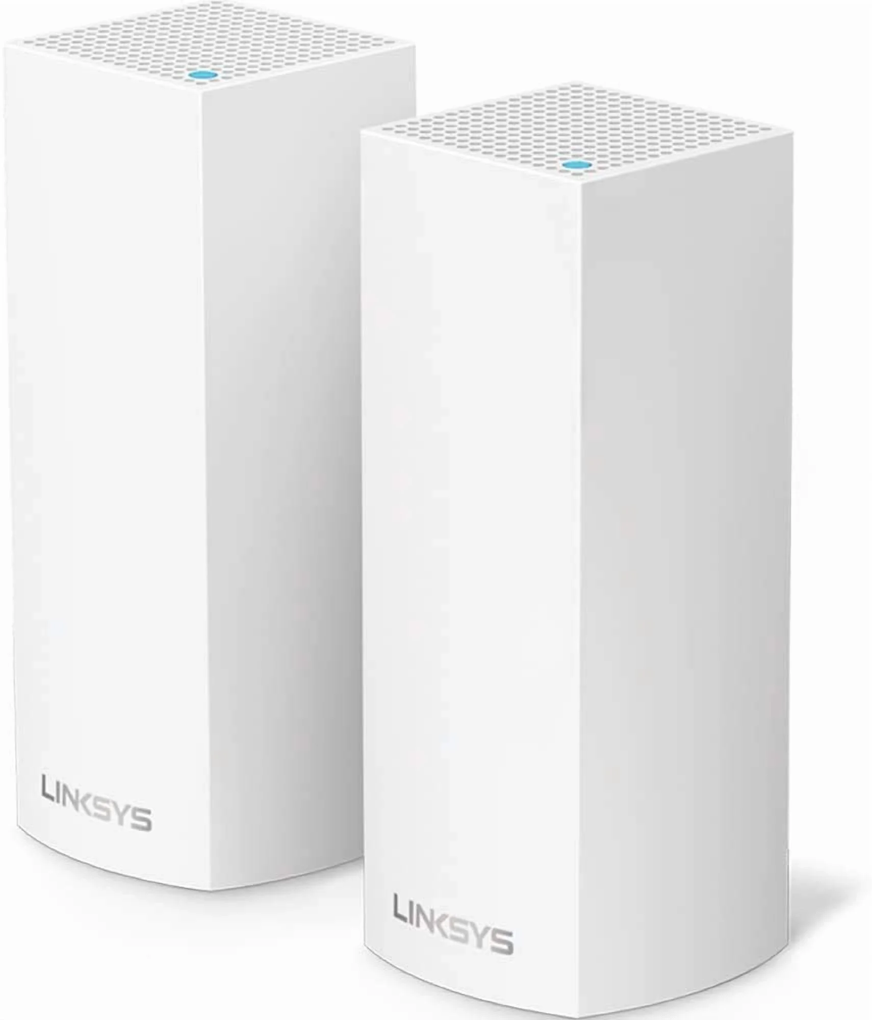 Linksys WHW0302 Velop Wireless AC-2200 Tri-Band Whole Home Mesh Wi-Fi System, White 2 Pack