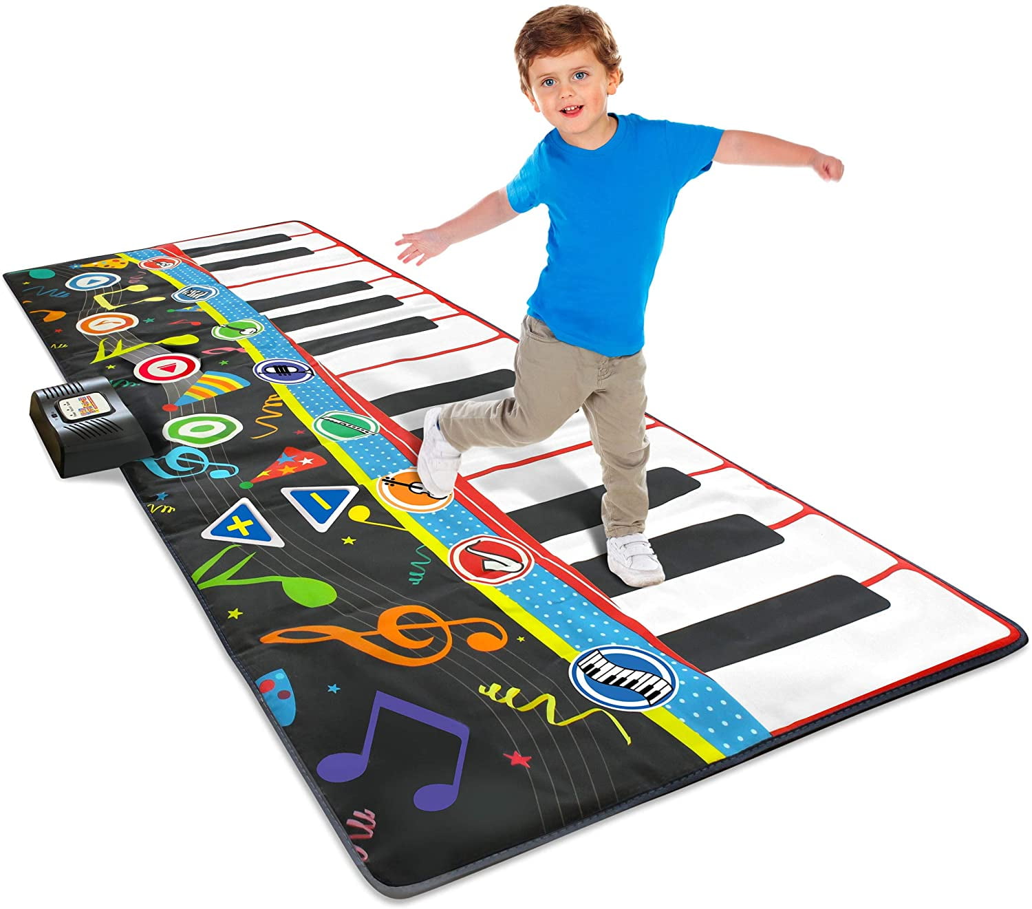 Little Performer Piano Dance Mat for Kids | 24 Key 70 Giant Floor Piano Music Mat