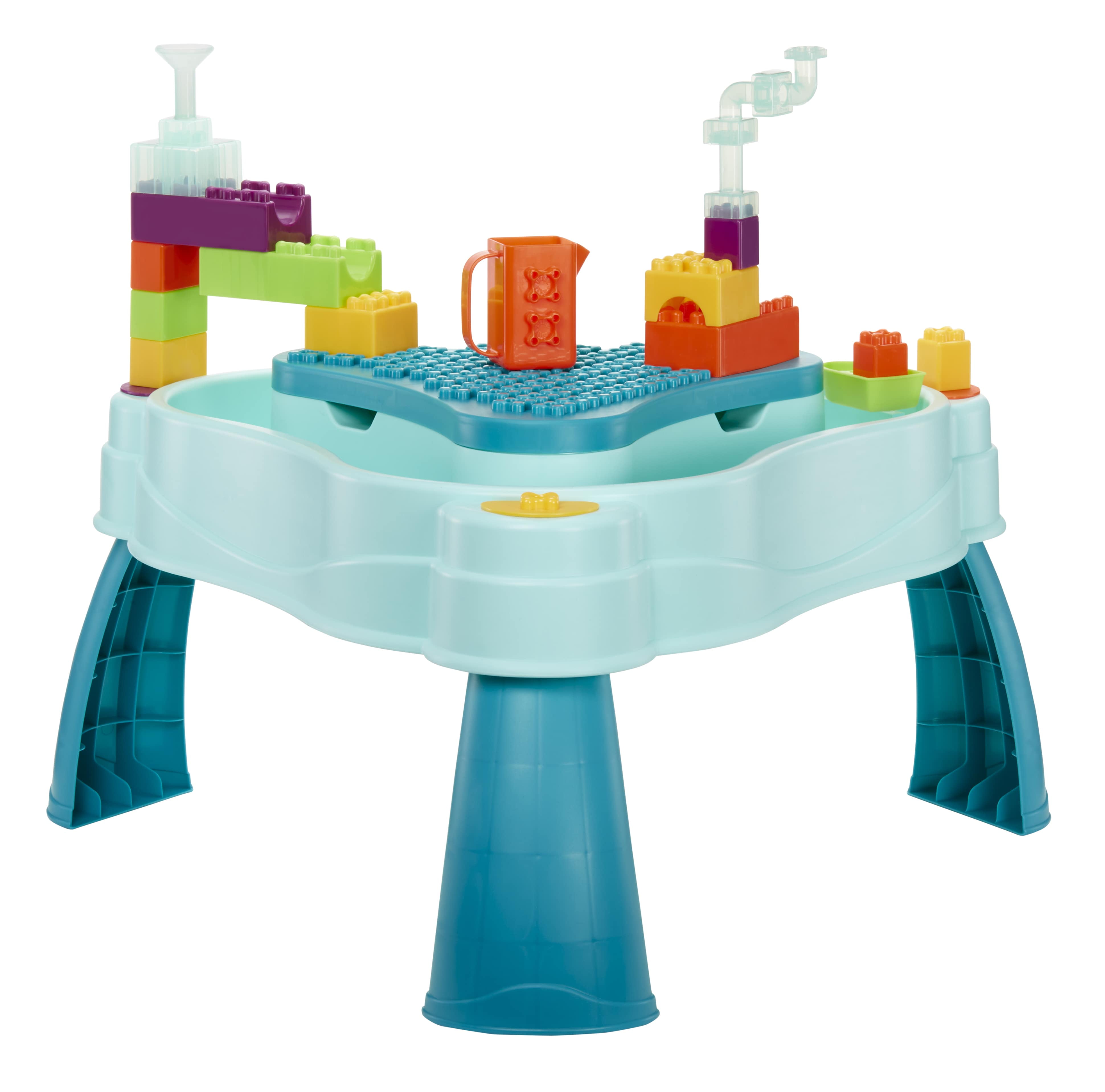 Little Tikes Build & Splash Water Table with 25 Piece Accessories