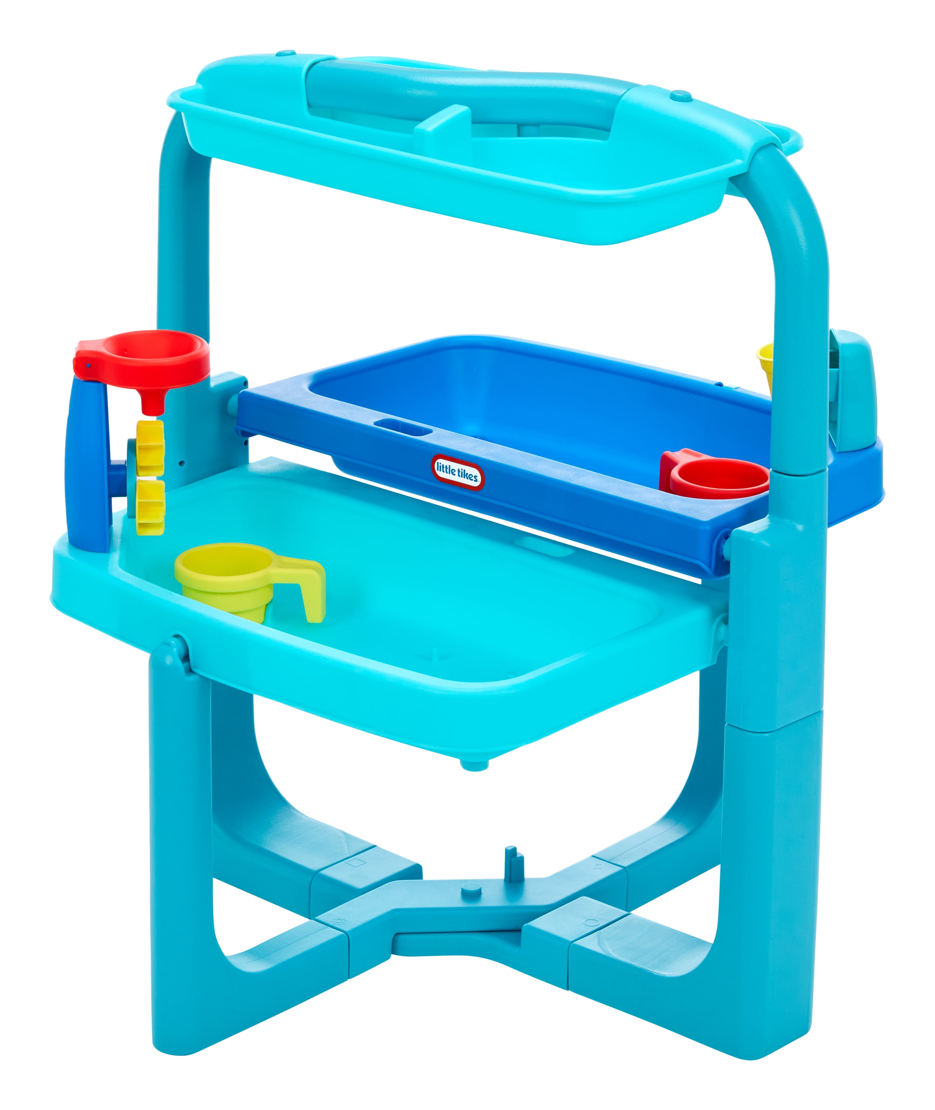 Little Tikes Easy Store Outdoor Folding Water Play Table, Kids Ages 3+