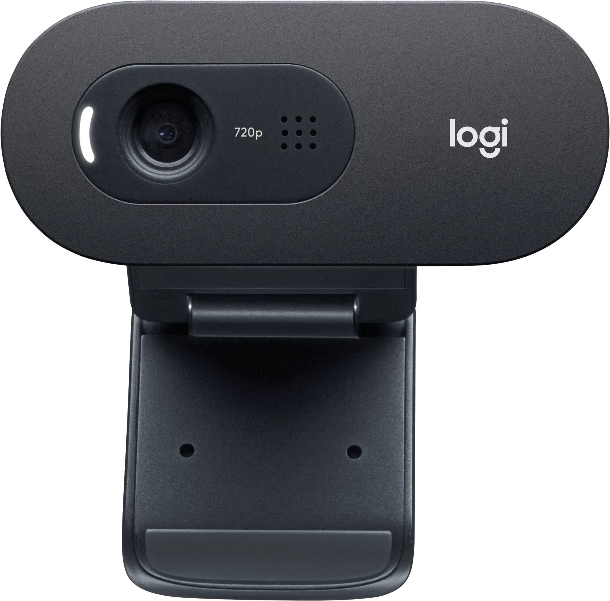 Logitech C505 HD Webcam with 720p and Long-Range Mic, Black
