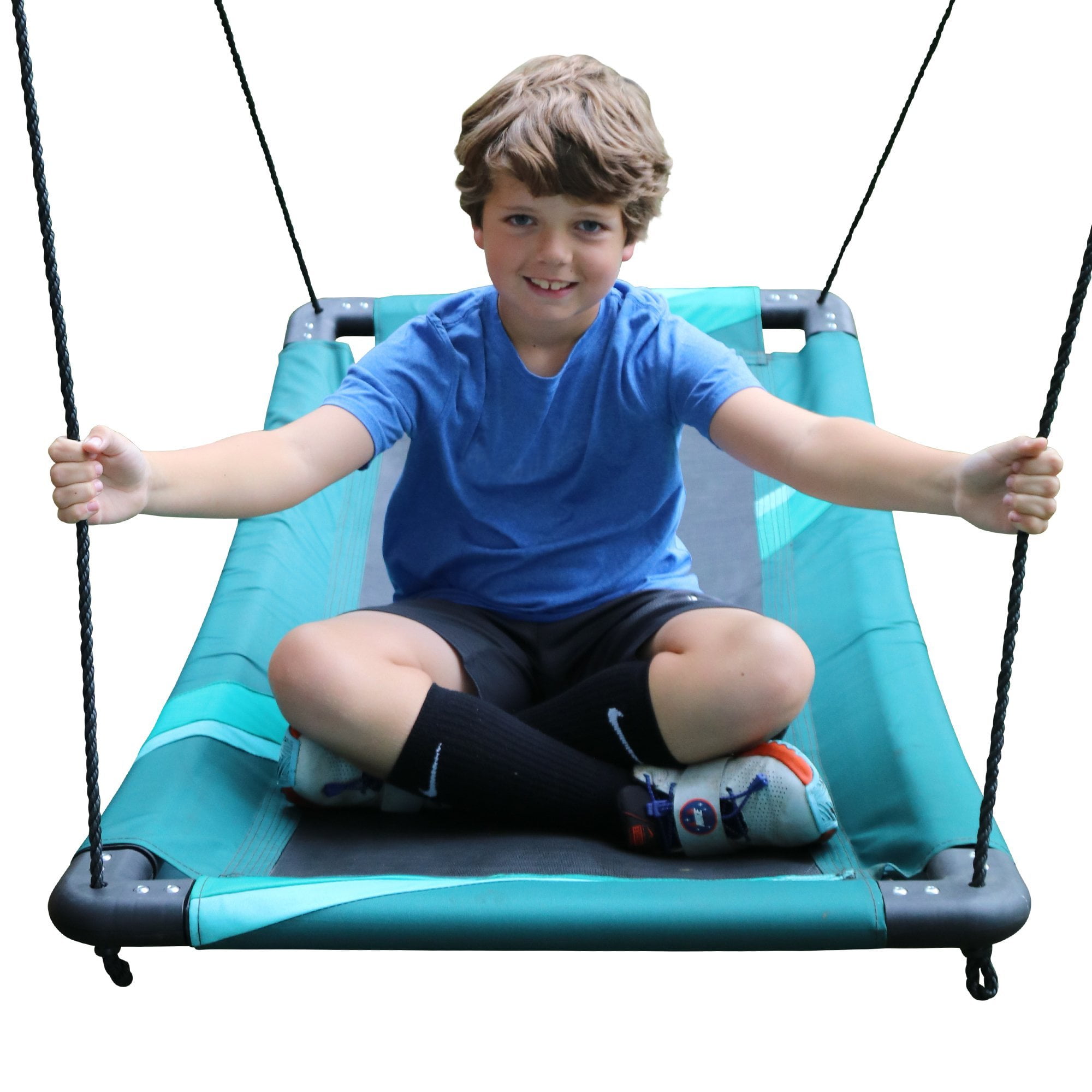 M&M Sales Enterprises Inc Rainbow Gliderz Stripe Mat Swing 60"