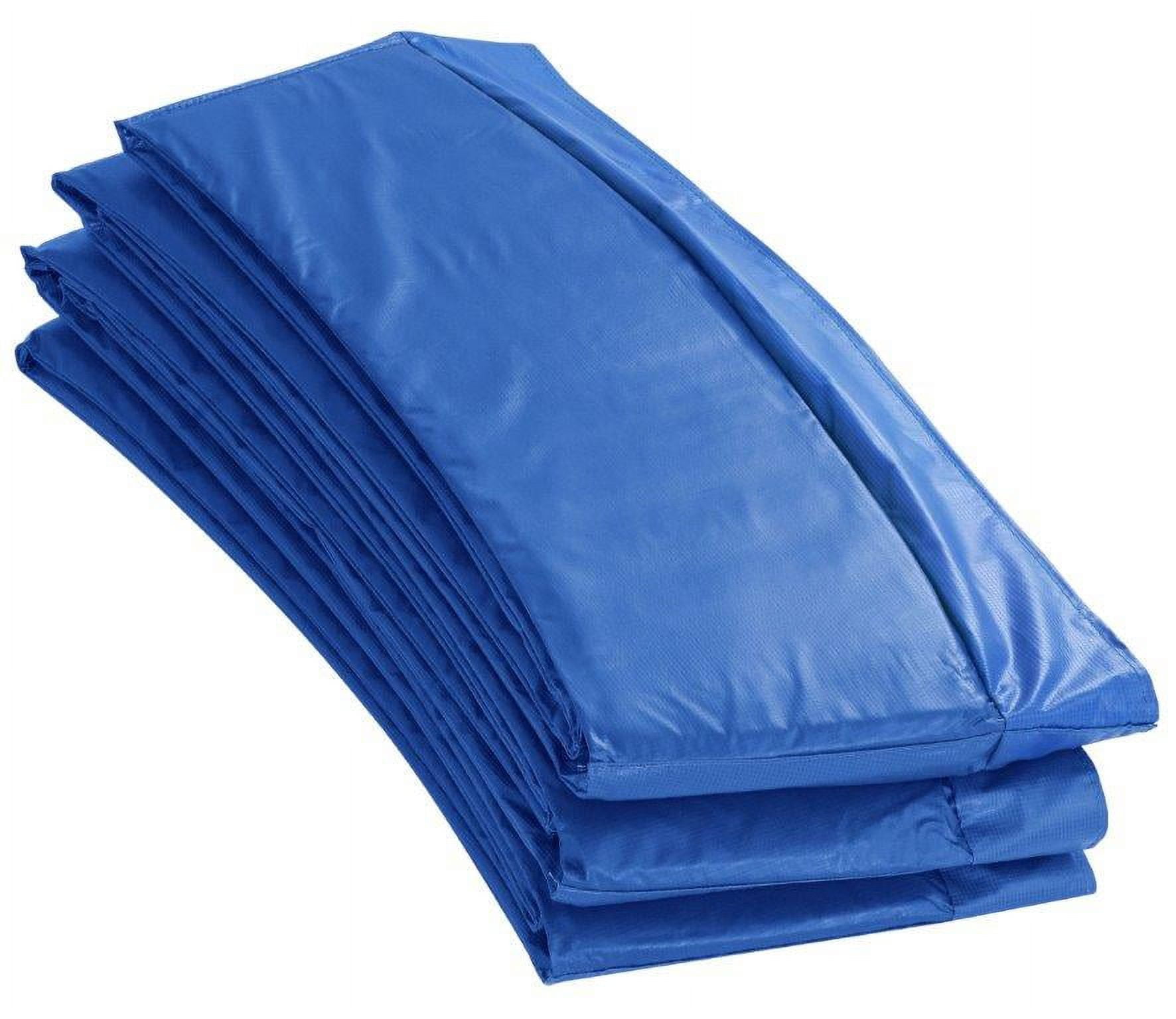 Machrus Upper Bounce Trampoline Pad - Trampoline Spring Cover - Trampoline Replacement Safety Pad for Oval Trampolines Fits 17 X 15 Ft Oval Trampoline Frame - Blue