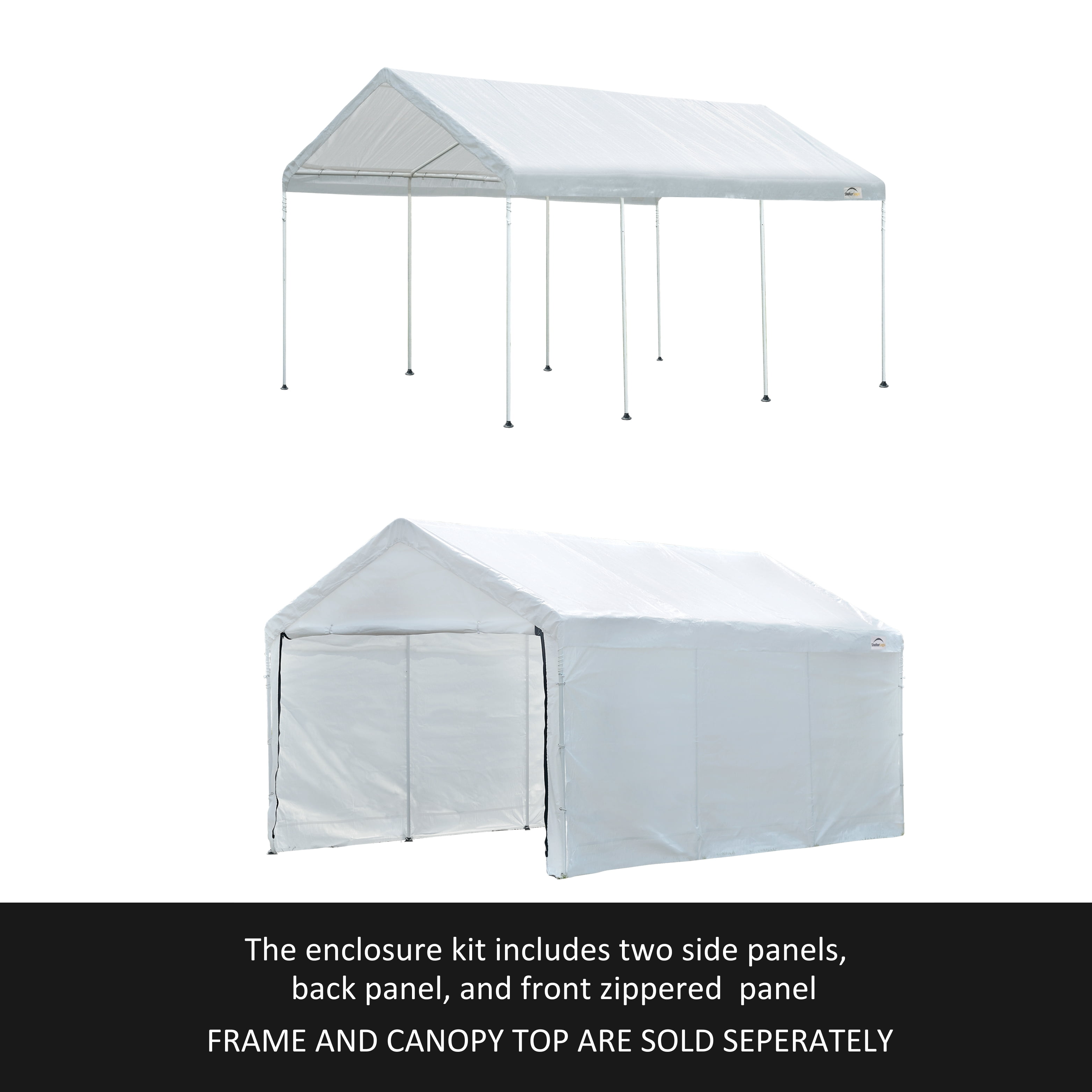 MaxAP Gazebo Canopy 2-in-1 Enclosure Kit 10 x 20 ft.