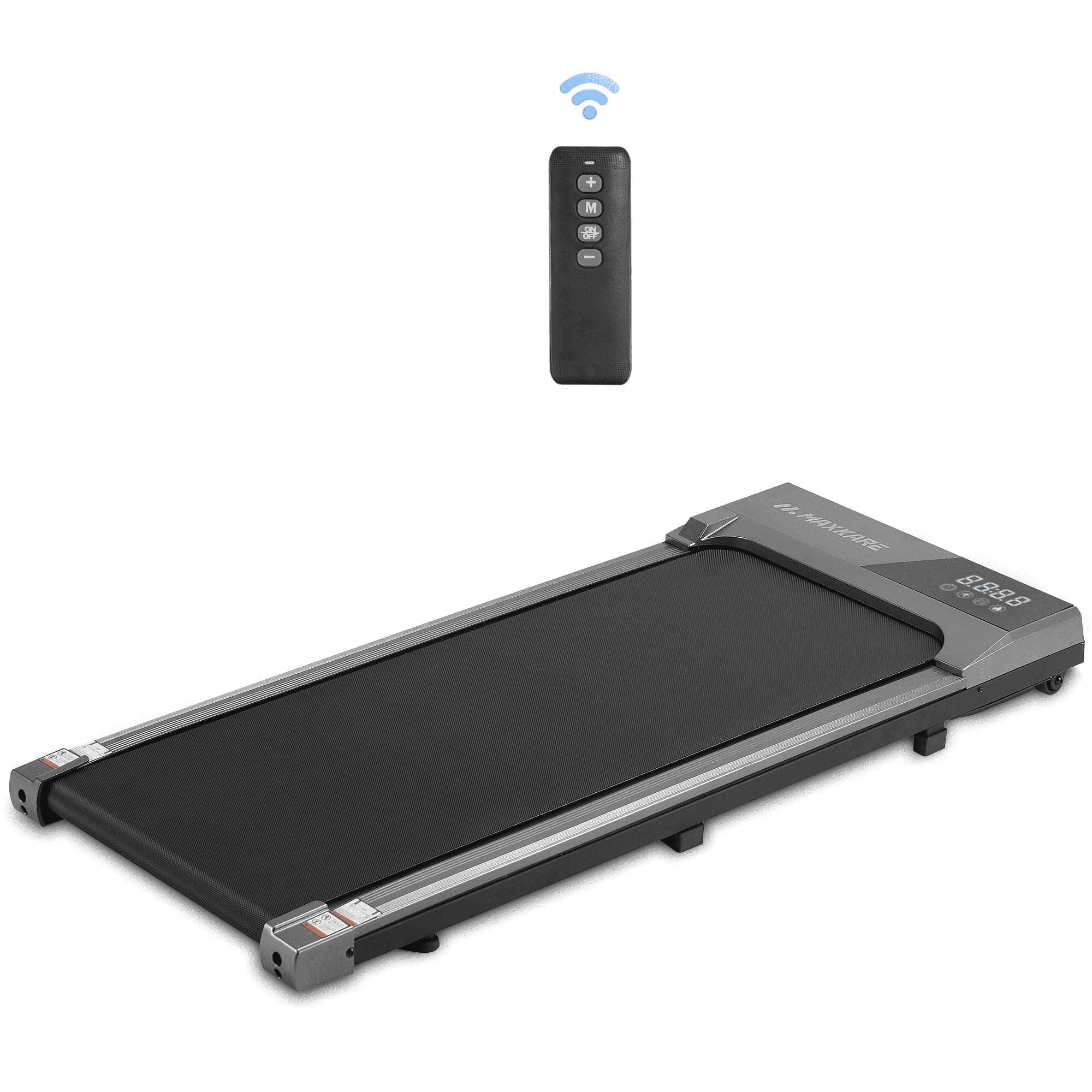 MaxKare Walking Pad Treadmill 4.7" Ultra-Thin, Underdesk Treadmill2.25HP, 3.8 MPH, Remote Control, Compact Walking Pad for Home Office, 265 lbs