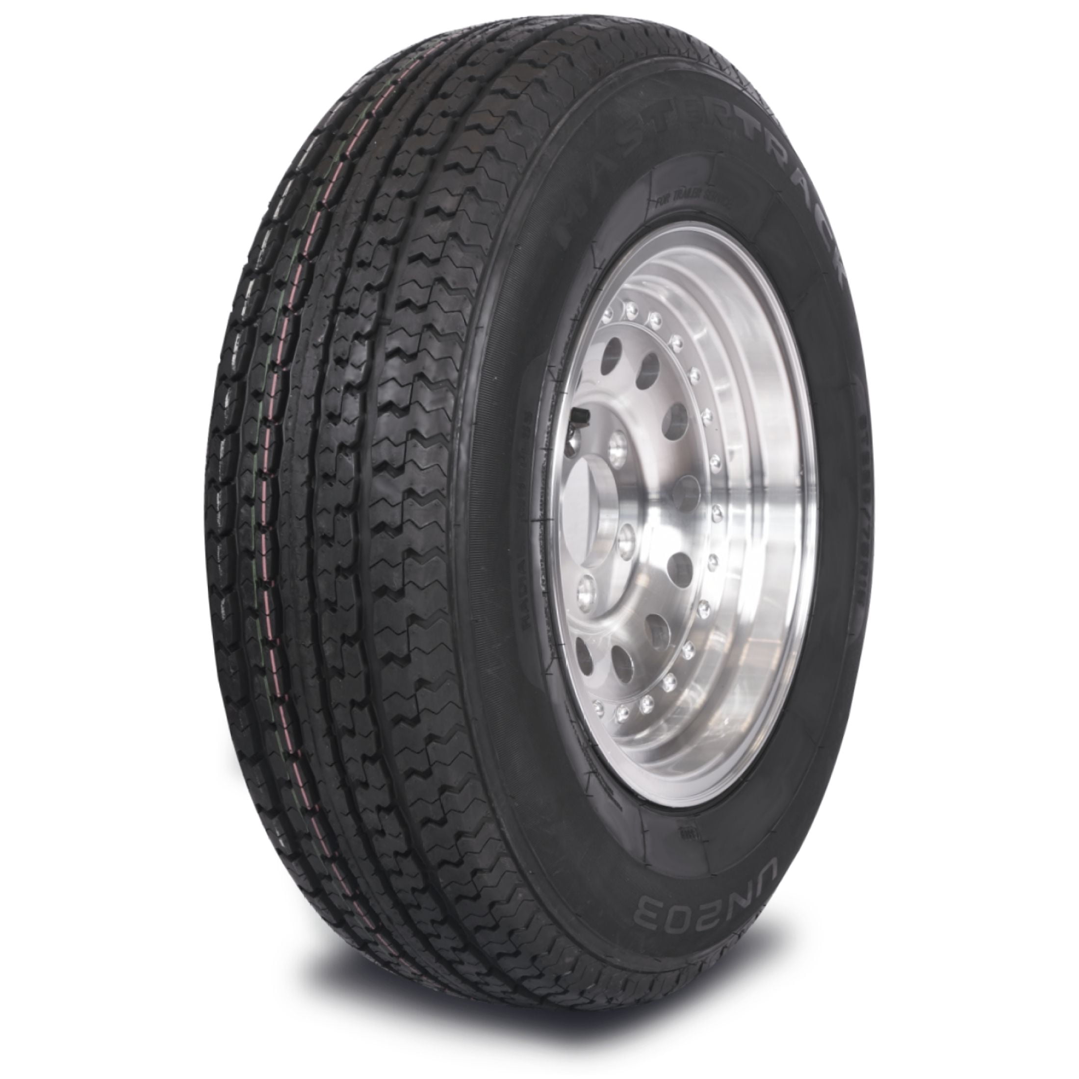 Mastertrack UN203 Radial Trailer ST 225/75R15 225/75/15 10 Ply 117/112N Load Range E Trailer Tires (No Wheels)