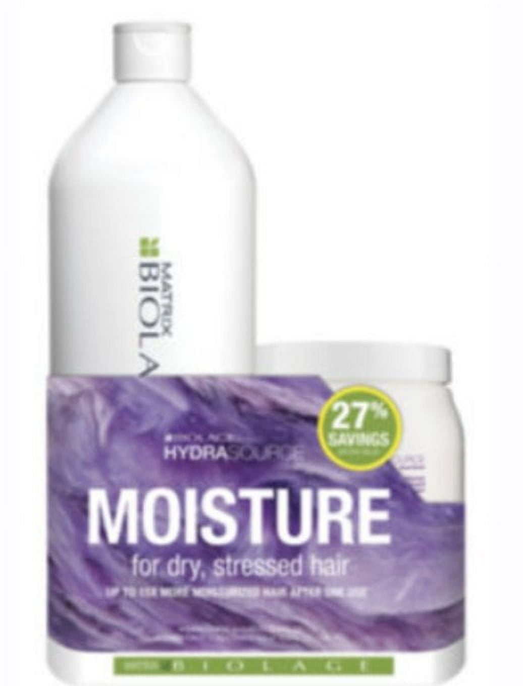 Matrix Biolage Hydra Source Shampoo 33.8 oz & Conditioner 16.9 oz Duo