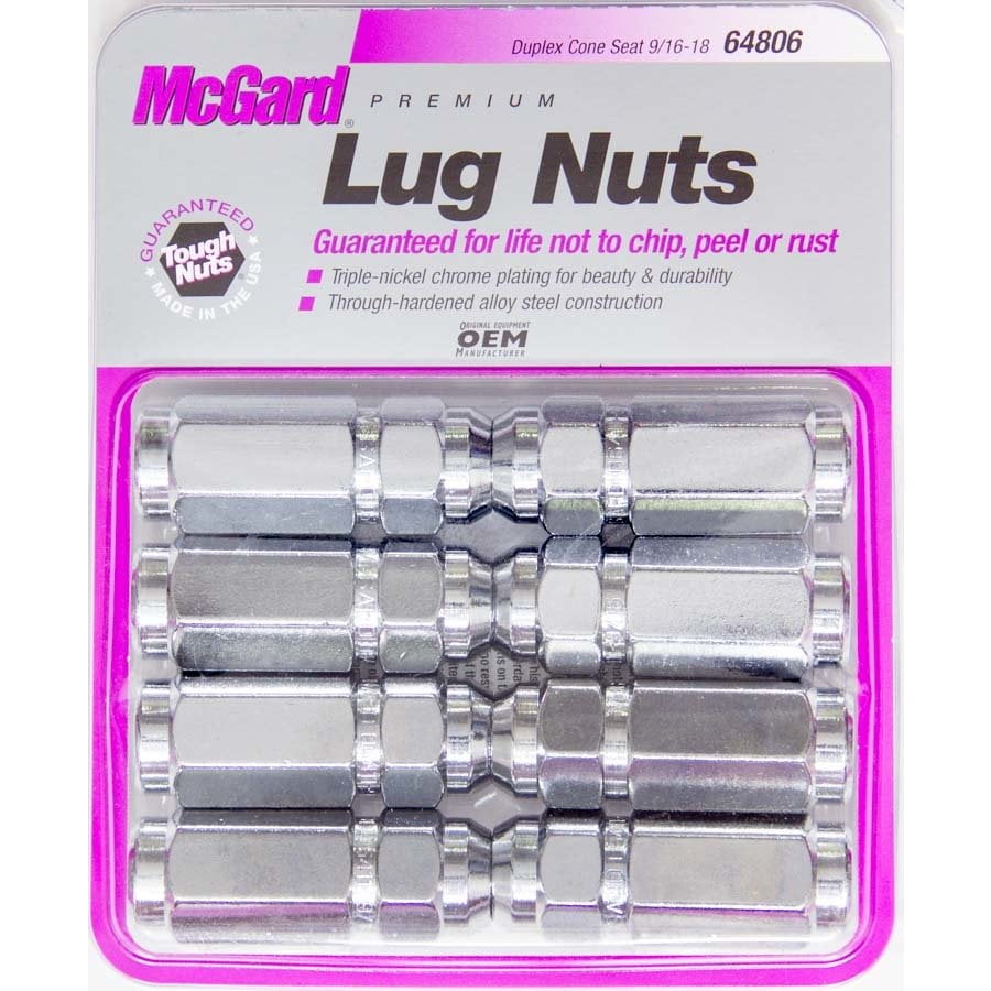 Mcgard LUG NUT 9/16 DUPLEX CONICAL SEAT (8)