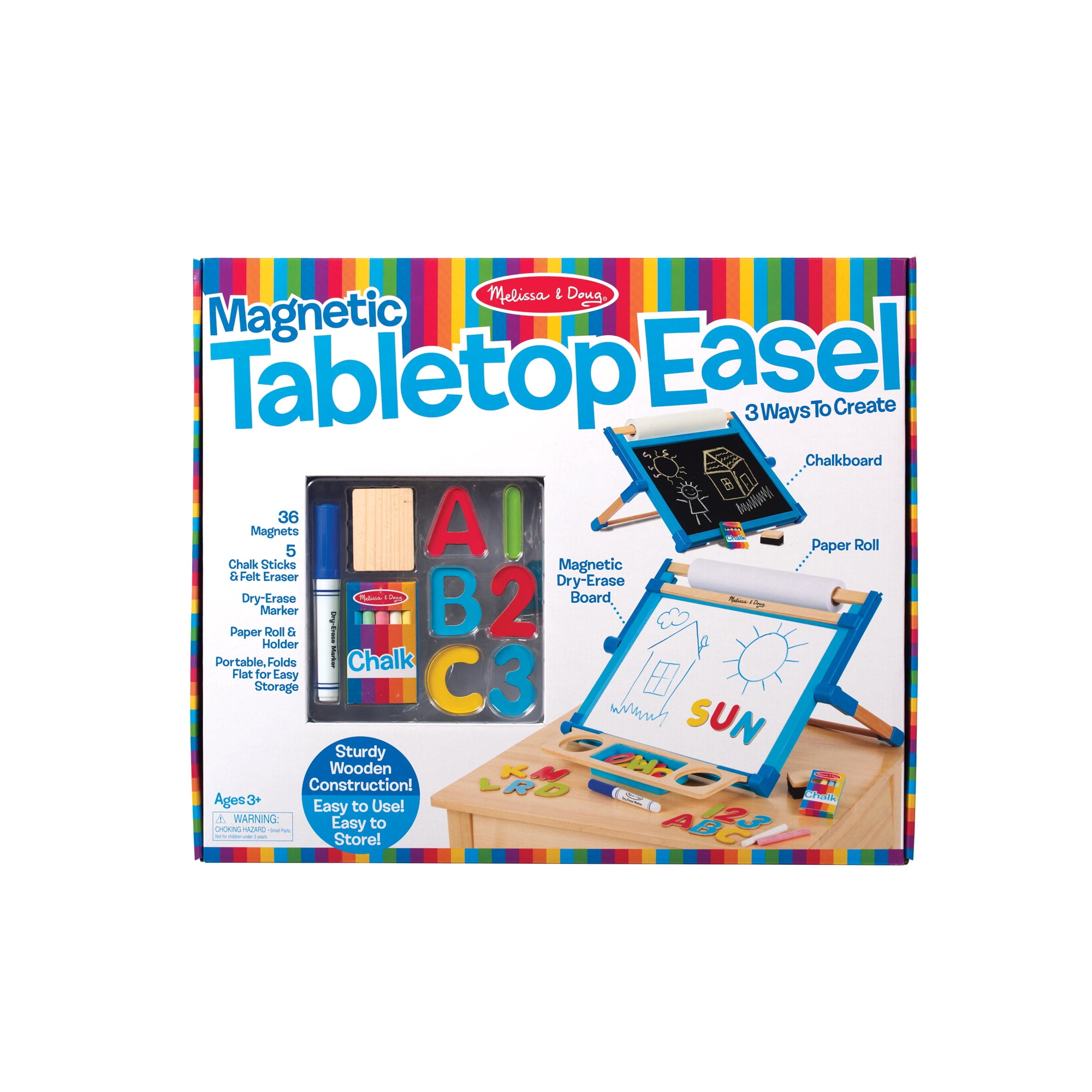 Melissa & Doug Magnetic Tabletop Easel