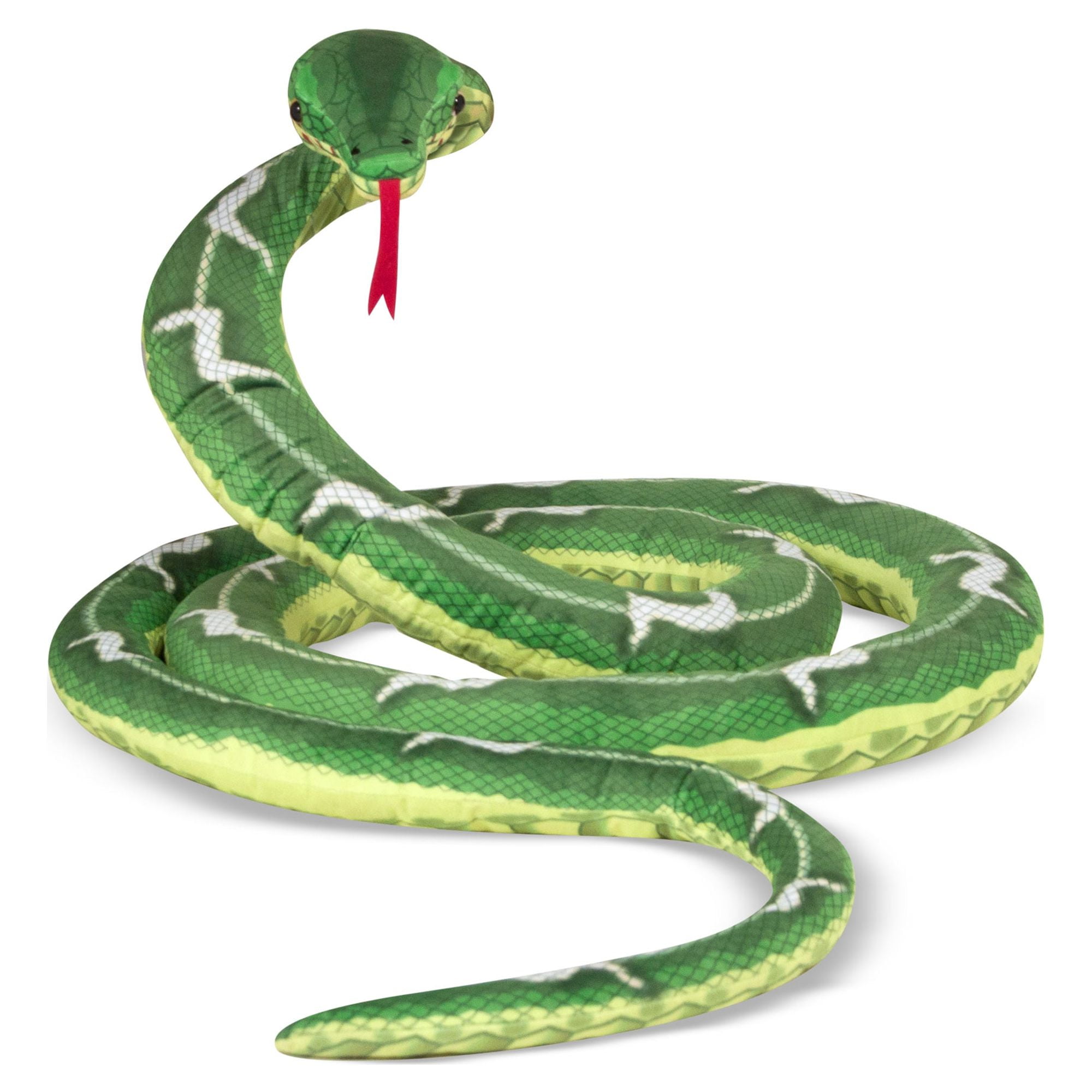 Melissa & Doug Giant Boa Constrictor Snake Lifelike Plush Stuffed Animal (Over 14 Feet Long)