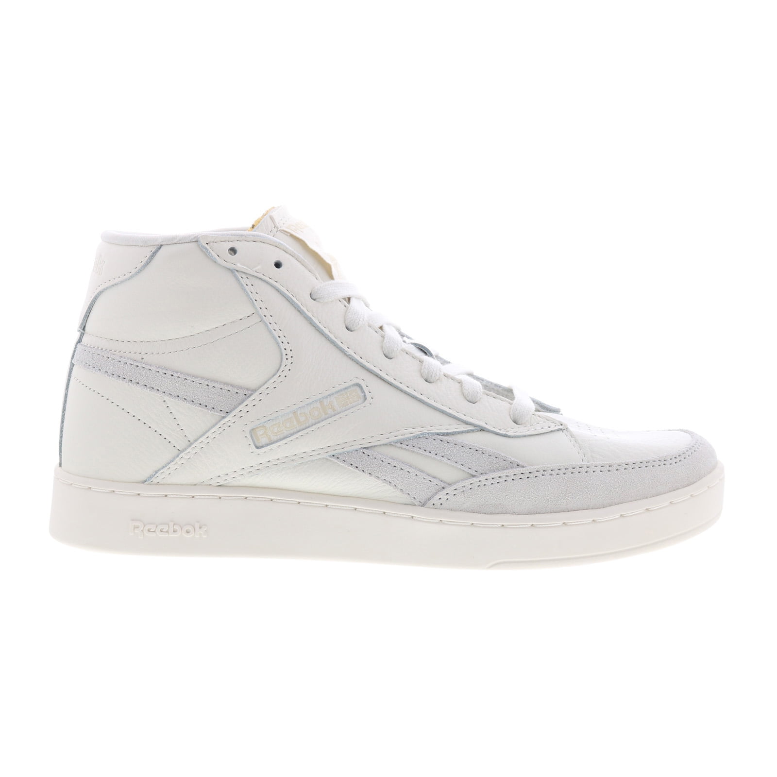 Mens Reebok CLUB C FORM HI Shoe Size: 10 Chalk - Chalk - Alabas Basketball