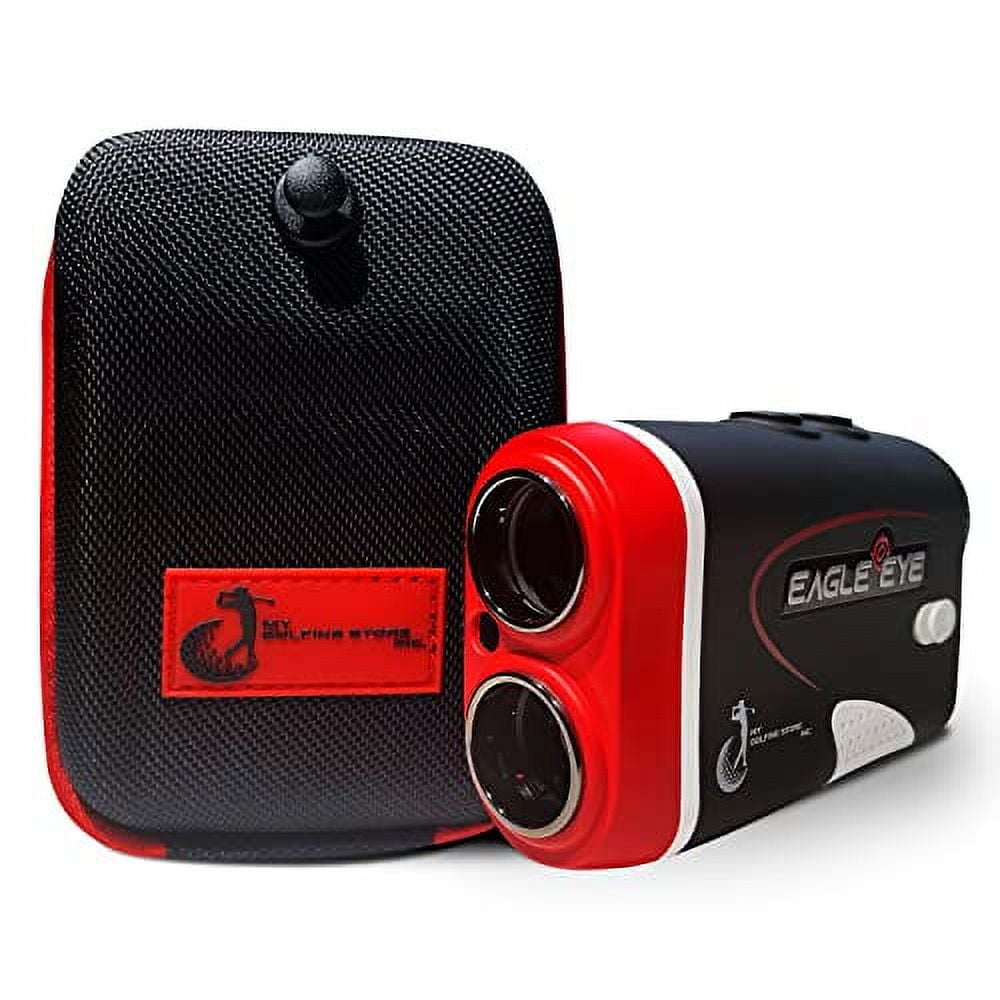 My Golfing Store-Eagle Eye Elite Golf Rangefinder with Slope, Distance Measuring Device with Magnetic Strip,1000 Yard Range,6X Magnification, Image Stabilization, Elite Rangefinder.