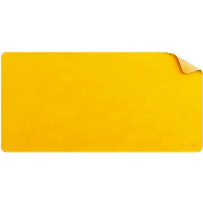 Mobile Pixels Inc. PU Leather Desk Mat 31.5" x 15.75" Racing Yellow (115-1001P04)