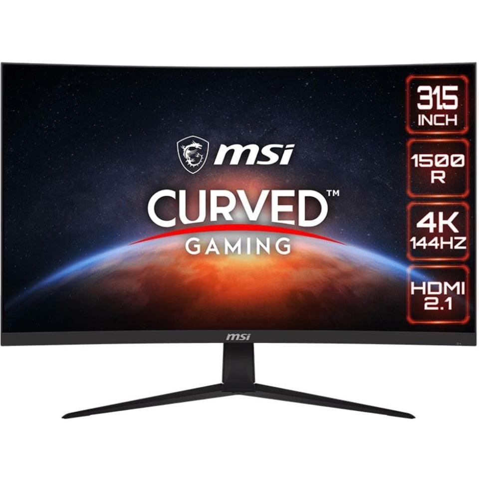 MSI 32" 144 Hz UHD gaming monitor FreeSync Premium (AMD Adaptive Sync) 3840 x 2160 (4K) ADOBE RGB / DCI-P3 / SRGB 90% / 91% / 114% G321CU
