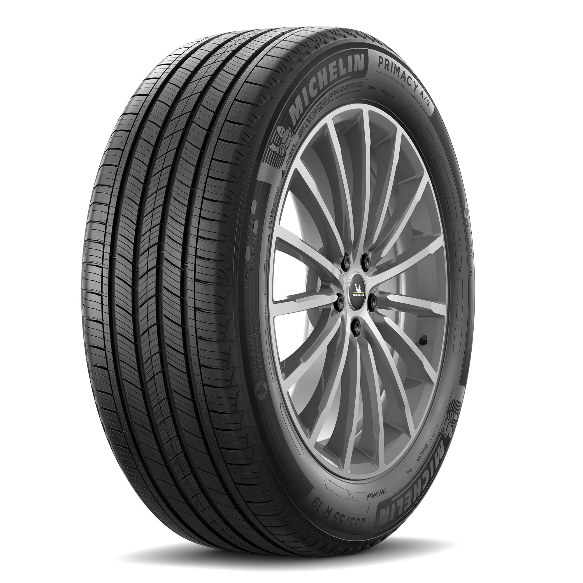 Michelin Primacy A/S All Season 225/60R18 100H Passenger Tire Fits: 2018-23 Chevrolet Equinox LT, 2017-18 Subaru Outback 3.6R Touring