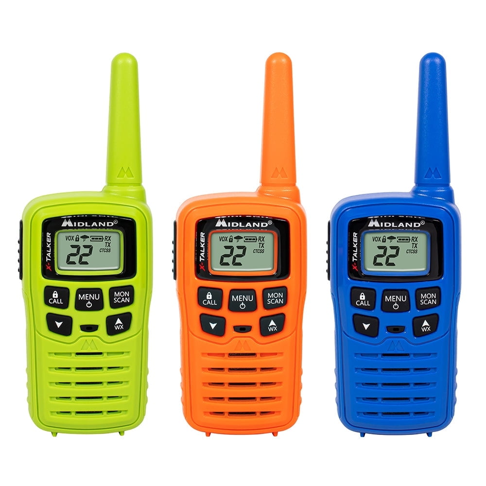 Midland T10X3M Multi Color Radio Pack