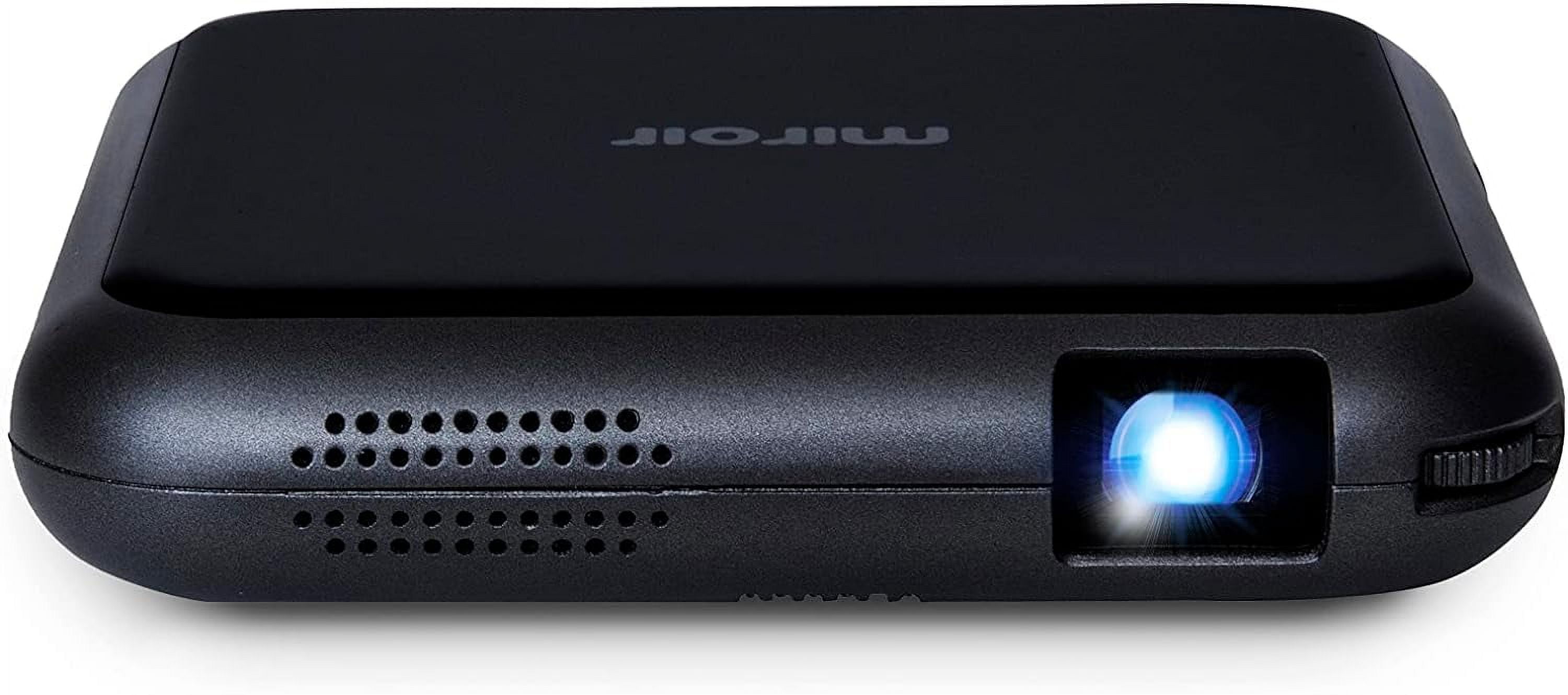 Miroir M76 Ultra-Portable Wireless Battery-Powered Projector, 640 x 360p