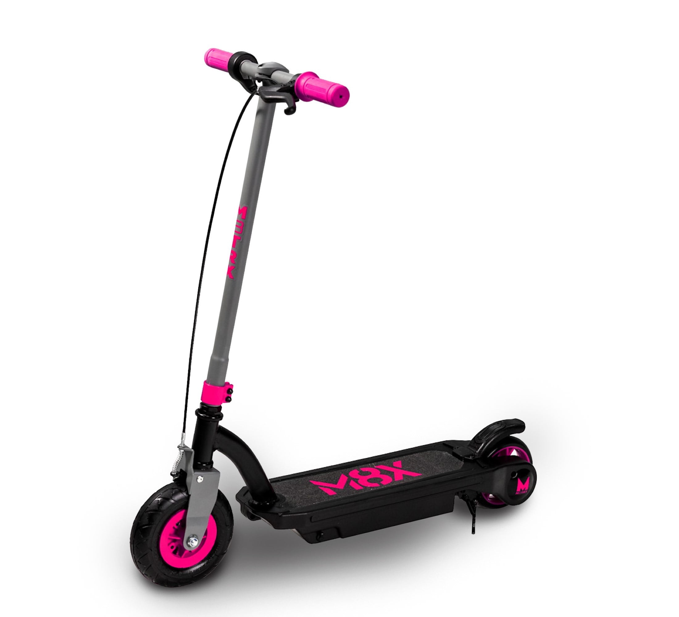 M8TRX Pink 24 Volt Kids Electric Scooter, 8" Air Filled Tire, Speeds up to 10mph, Kids Ages 8+