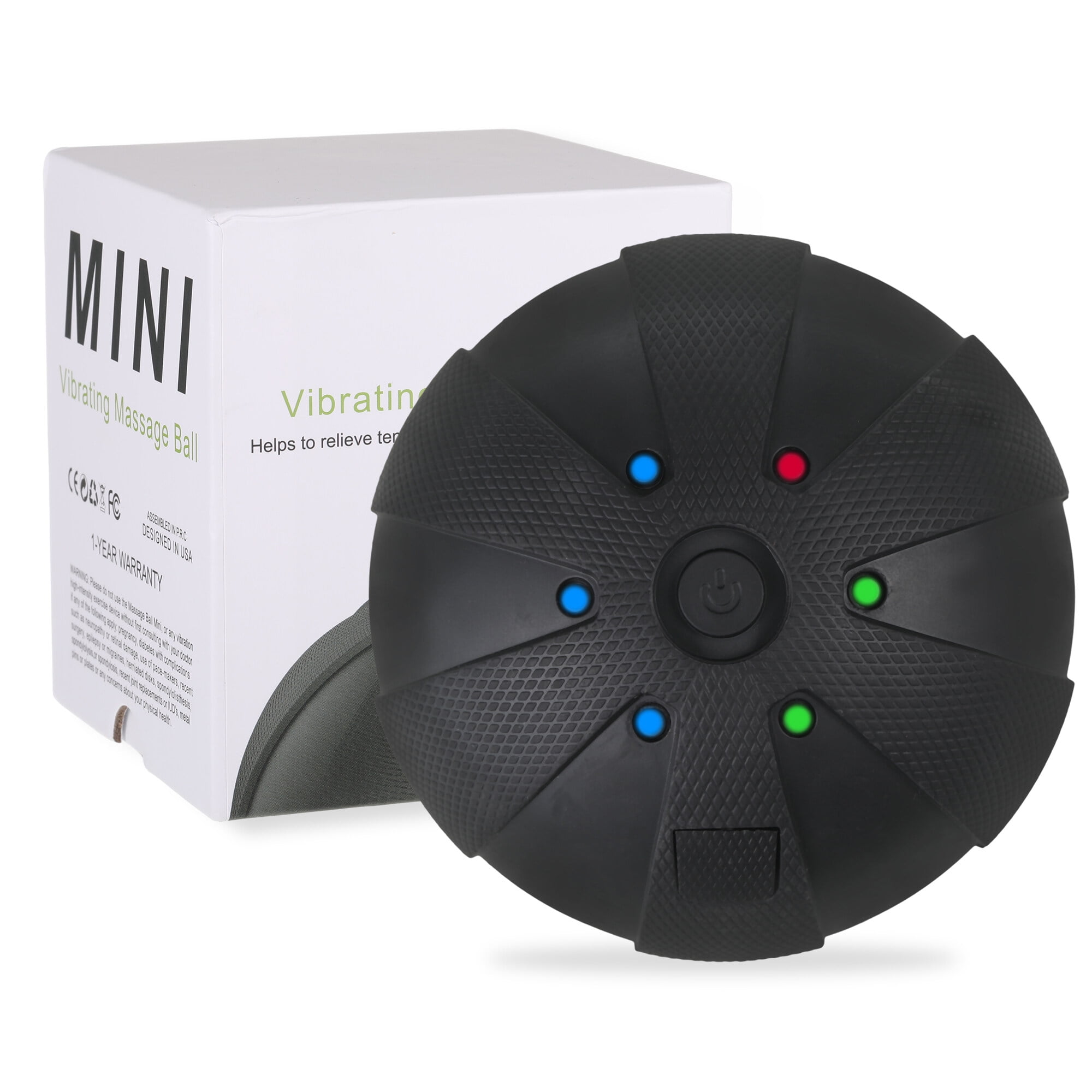 Moyic Vibrating Massage Ball for Muscle Recovery, Myofascial Release and Soreness Relief, Portable Fitness Massager