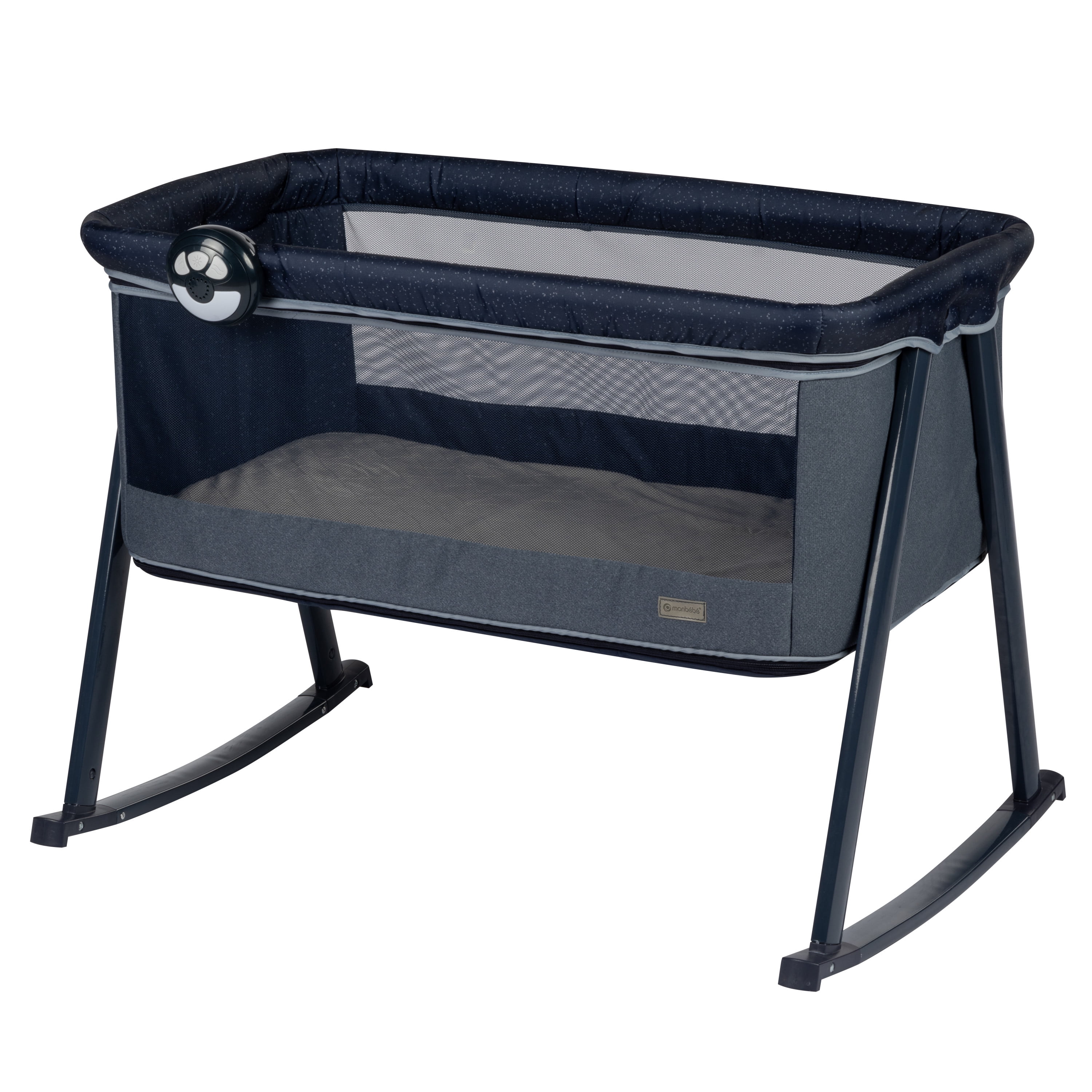 Monbebe Rocking Baby Bassinet to Playard, Astros, Infant