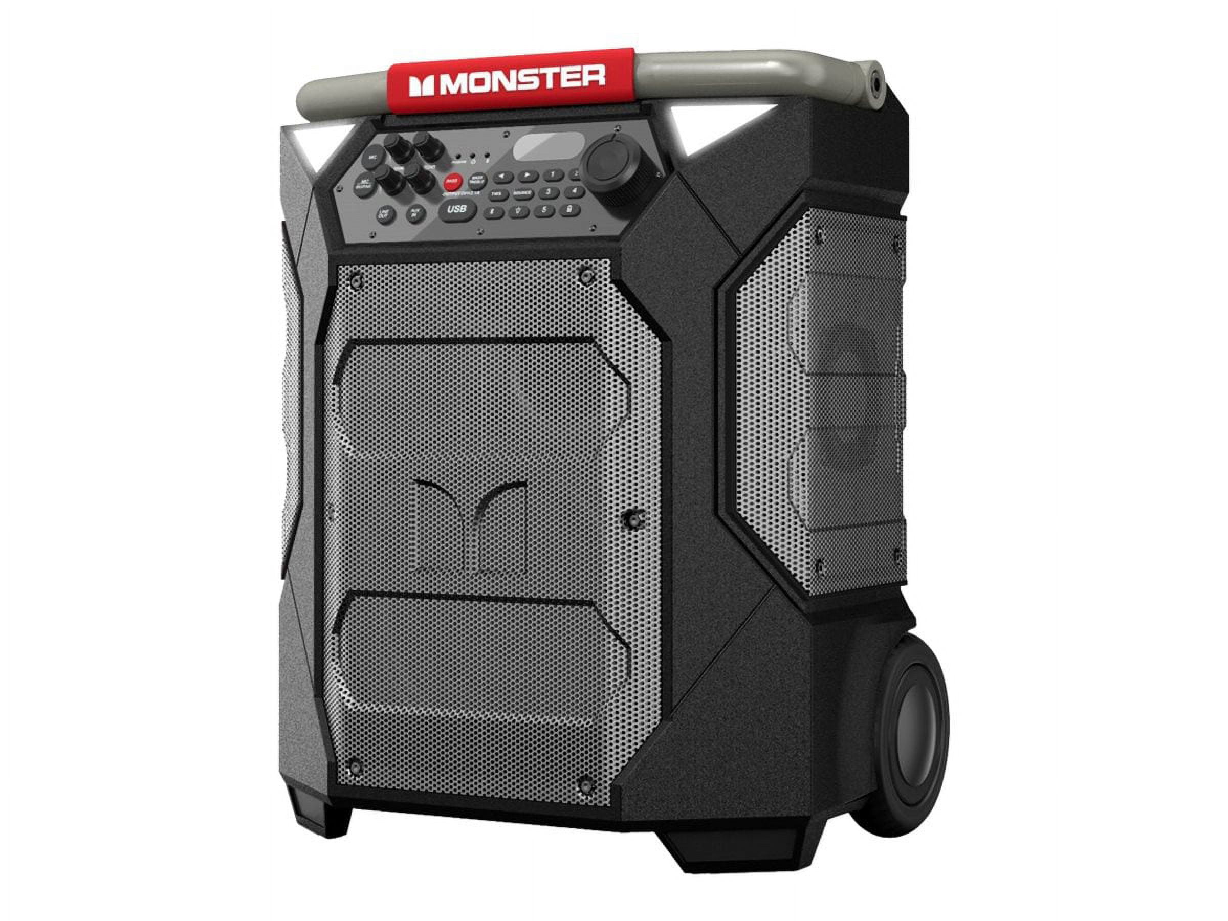 Monster MNRR270 Rockin' Roller 270 Portable Indoor/Outdoor Wireless Speaker - Black