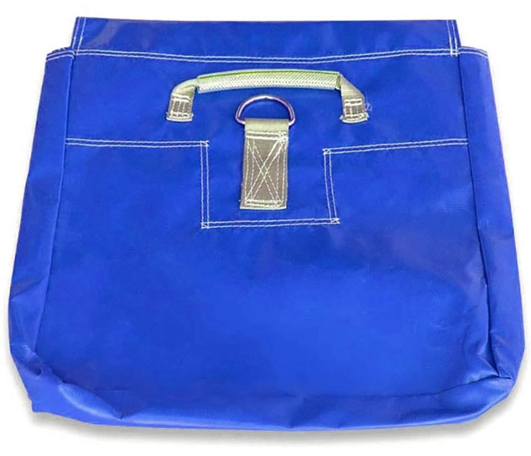 Moose Supply Vinyl Sand Bag for Inflatable Bounce Houses, Blue 10 Pack