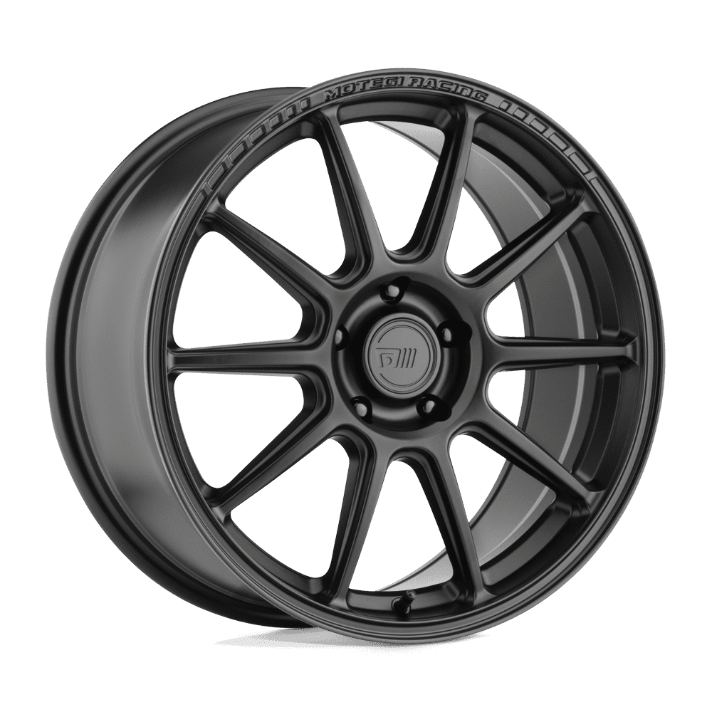 Motegi Flow Formed Aluminum Rim MR140 17X7 5X4.5 S-BLK 38MM, MR14077012738