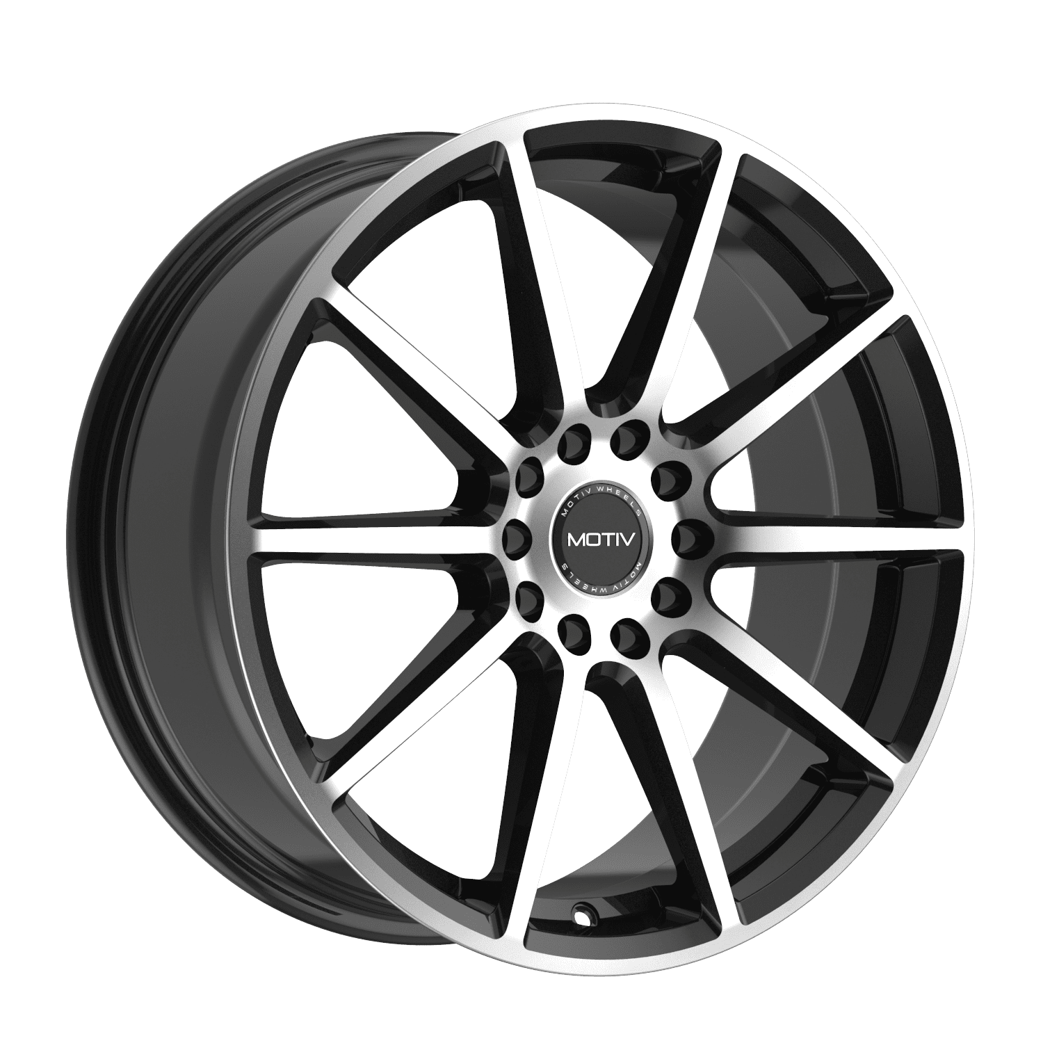 Motiv 16x7.5 5X100 431MB Elicit Black Wheel Rim