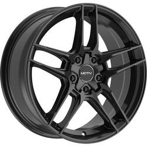 Motiv 17x7.5 5X4.50 434B Matic Black Wheel Rim
