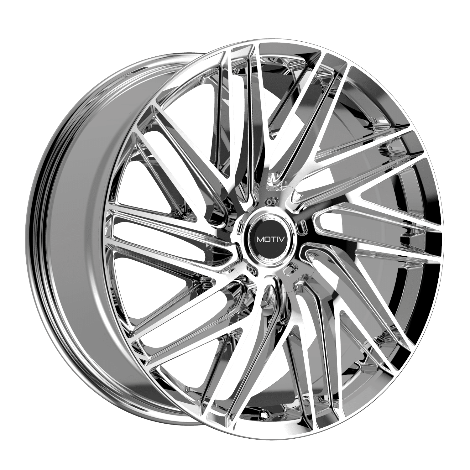 Motiv 20x8.5 5X4.50 429C Align Chrome Wheel Rim