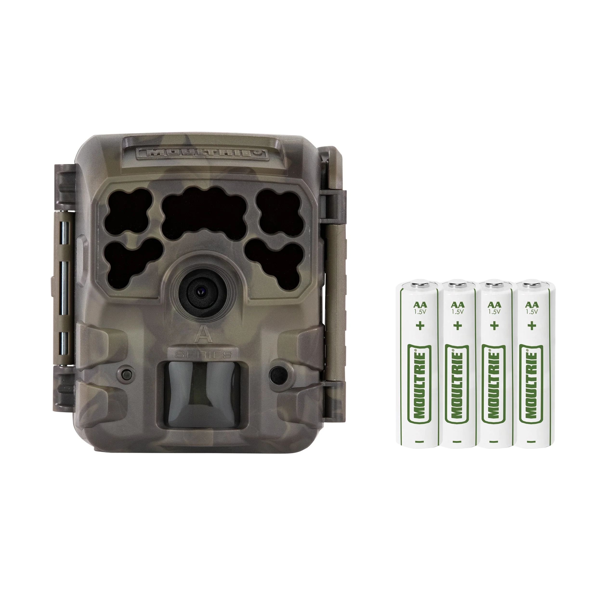 Moultrie Micro-W36 Long Range Infrared Hunting Trail Camera, 36 Megapixels and 4AA Batteries