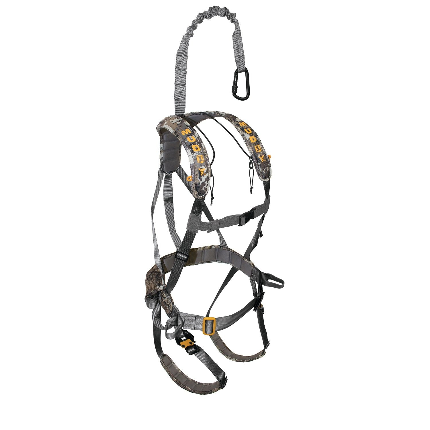 Muddy Hunting Tree Stand Safety Systems Lightweight Padded Nylon Whitetail Deer Quick-Release Ambush Optifade Elevated II Harness