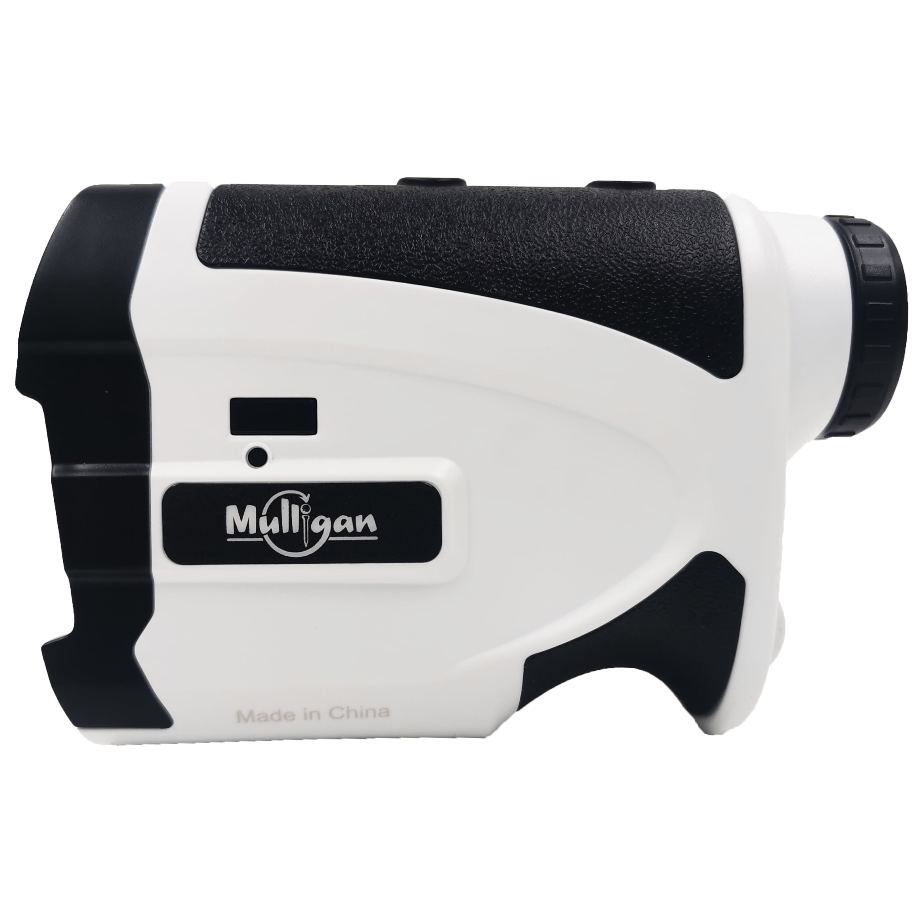 Mulligan Waterproof Golf Rangefinder, Slope Mode Continuous Scan, 500 Yards, 2 AAA Batteries